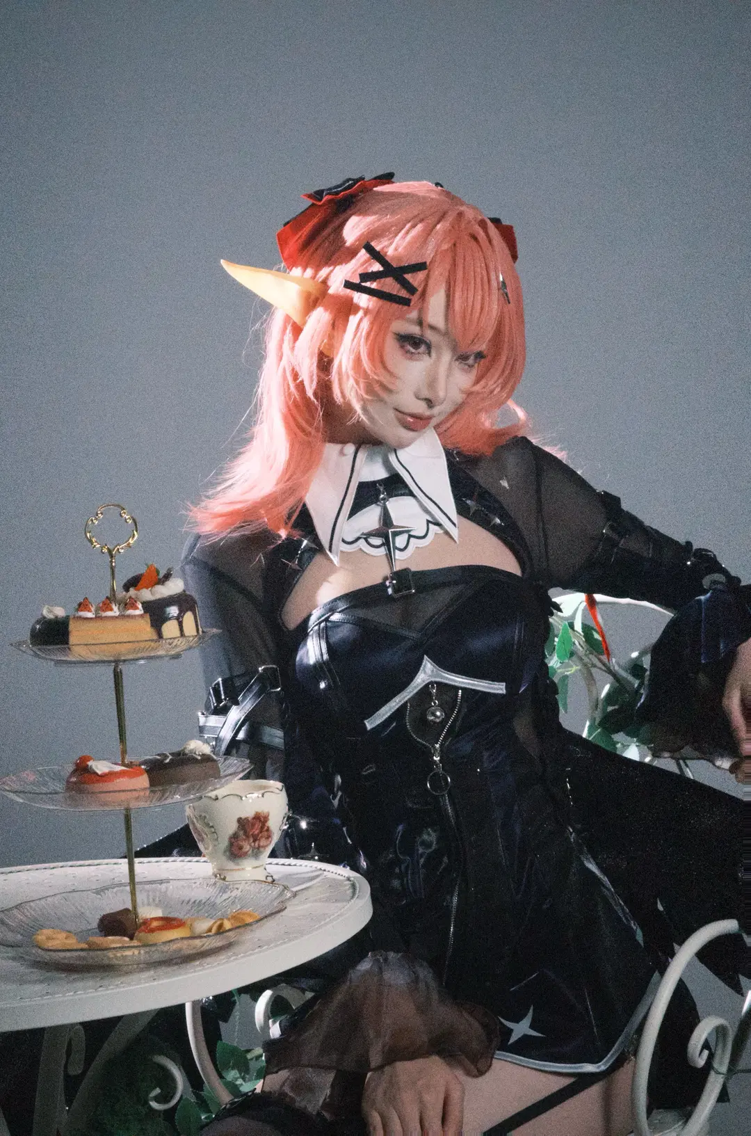 ゼンレスゾーンゼロ, ゴシック風, エルフ耳, レミエール コスプレ, メイキング