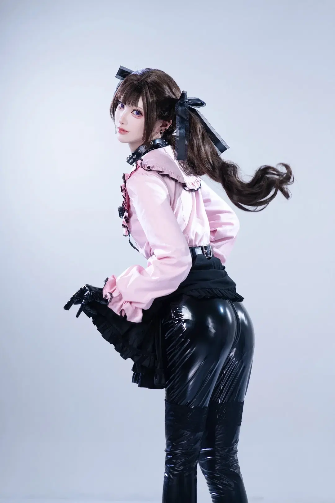 cosplay, 地雷系, 胶衣, 黑川美羽cos, 蕾系