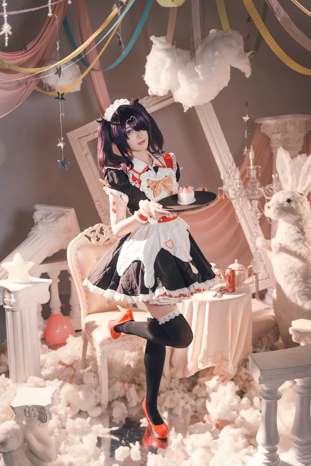 [Tangtang cosplay] NEEDY GIRL OVERDOSE Maid Outfit Unveiled by K_shiki - Image 3