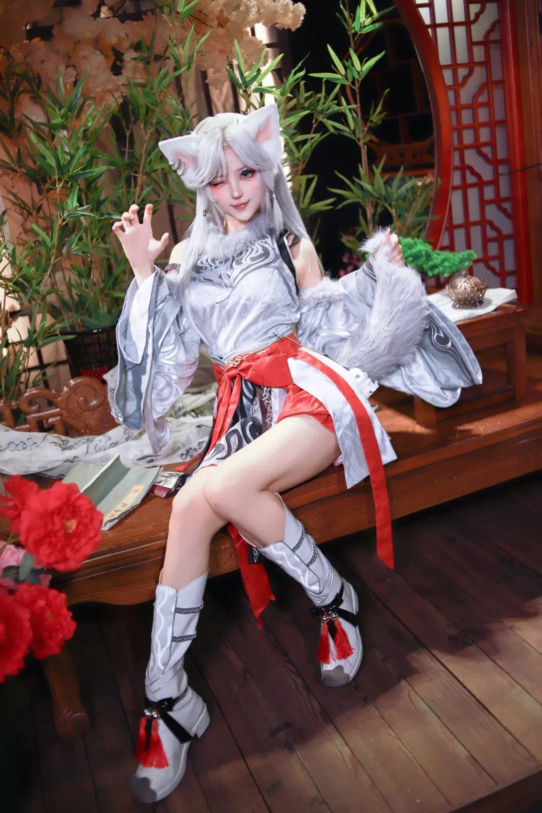 Chinese anime cosplay, Ancient style cosplay, Fox spirit cosplay, Yin Yue cosplay, A Record of a Mortal's Journey to Immortality