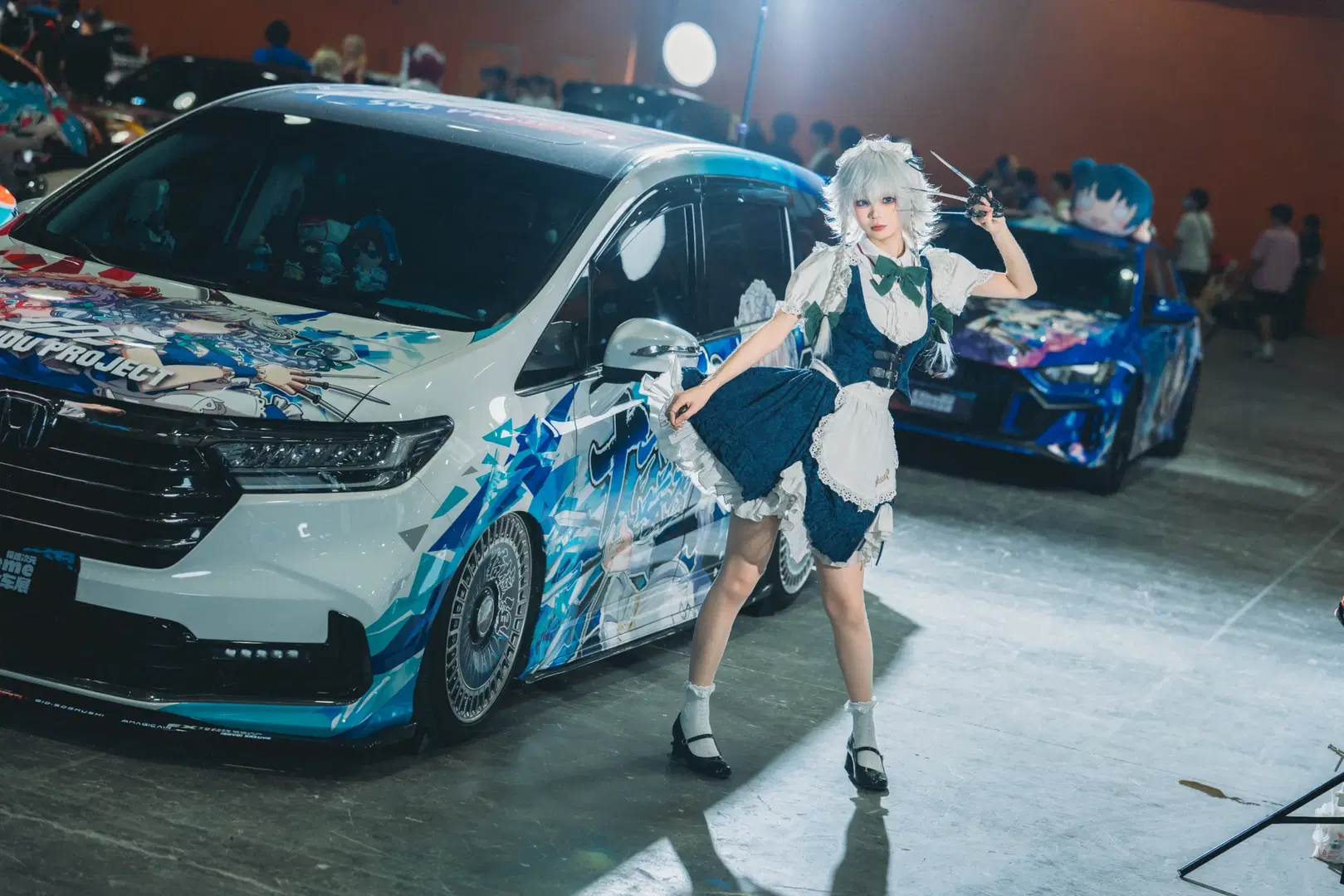 【十六夜咲夜cos】东方project 完美的女仆长 - 阿蛋阿蛋蛋- - 第5张
