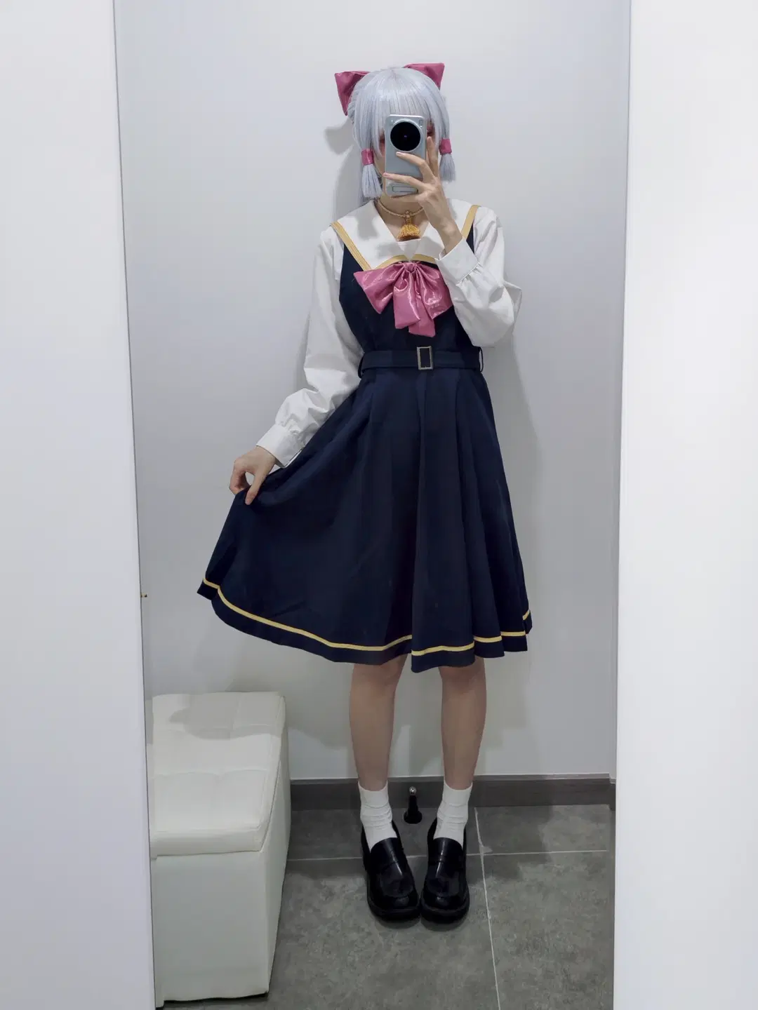 Genshin Impact, cosplay, Anime-style photography, Kamisato Ayaka cosplay, Extreme self-makeover