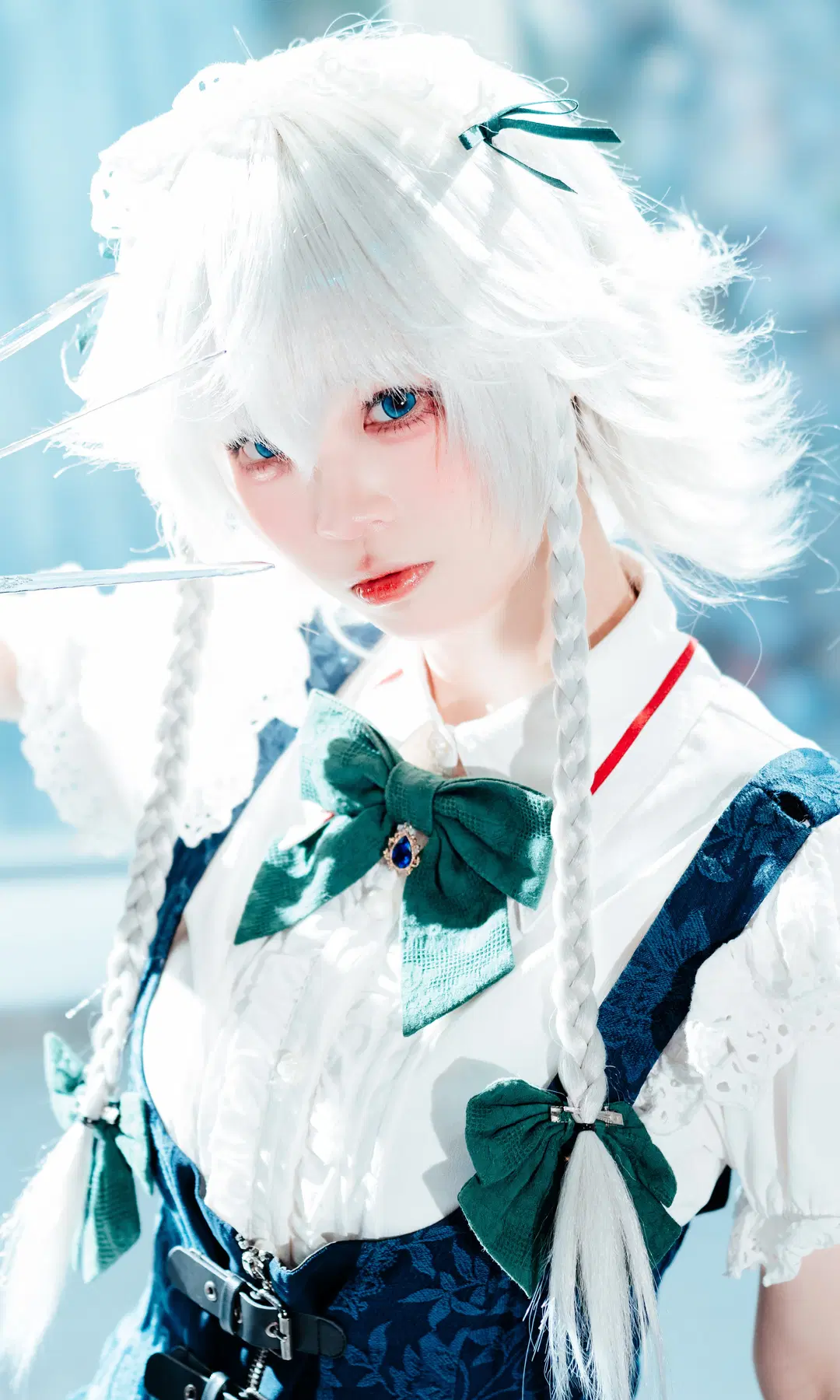 【十六夜咲夜cos】东方project萤火虫漫展场照 - 阿蛋阿蛋蛋- - 第2张
