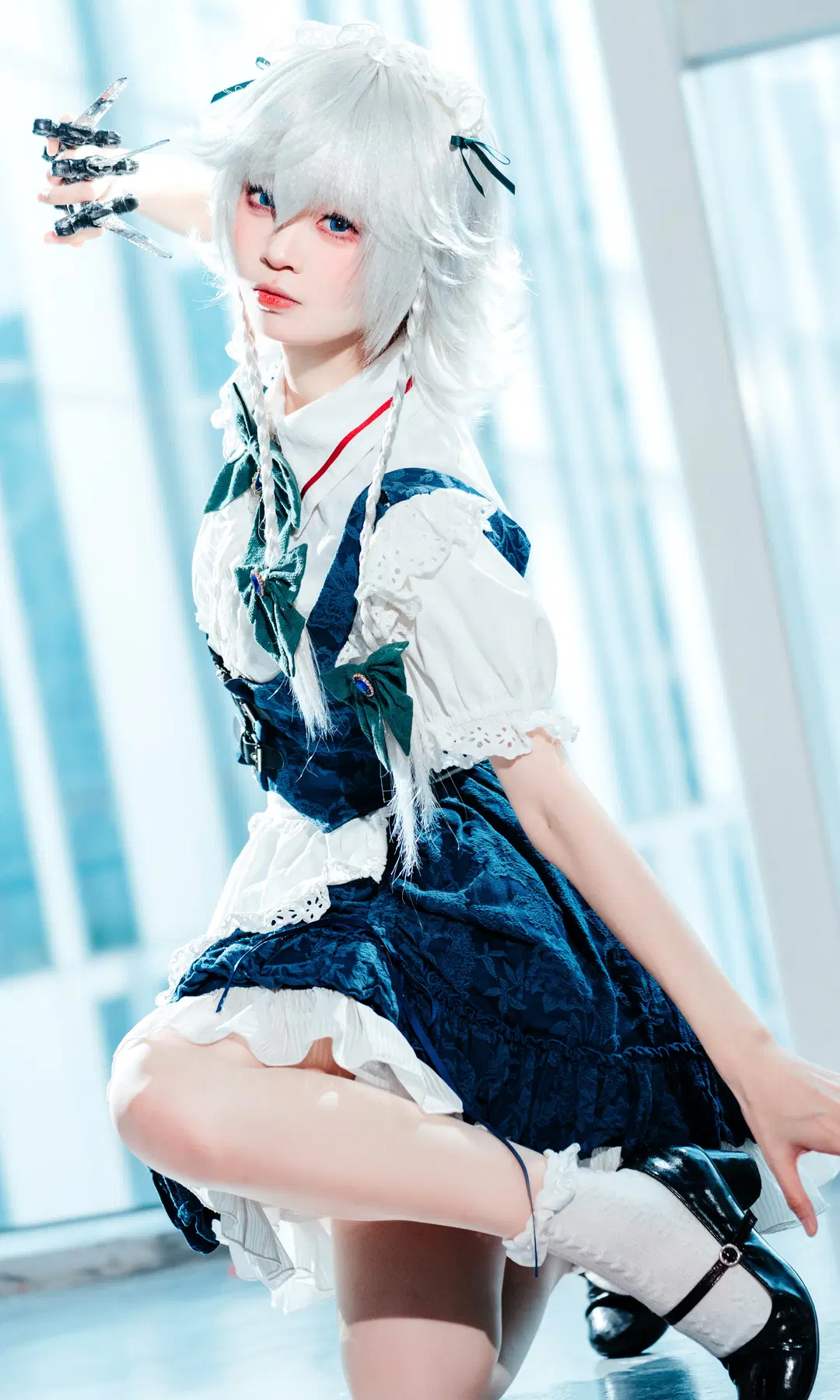 东方project, 萤火虫漫展, 漫展场照, 白丝, 十六夜咲夜cos