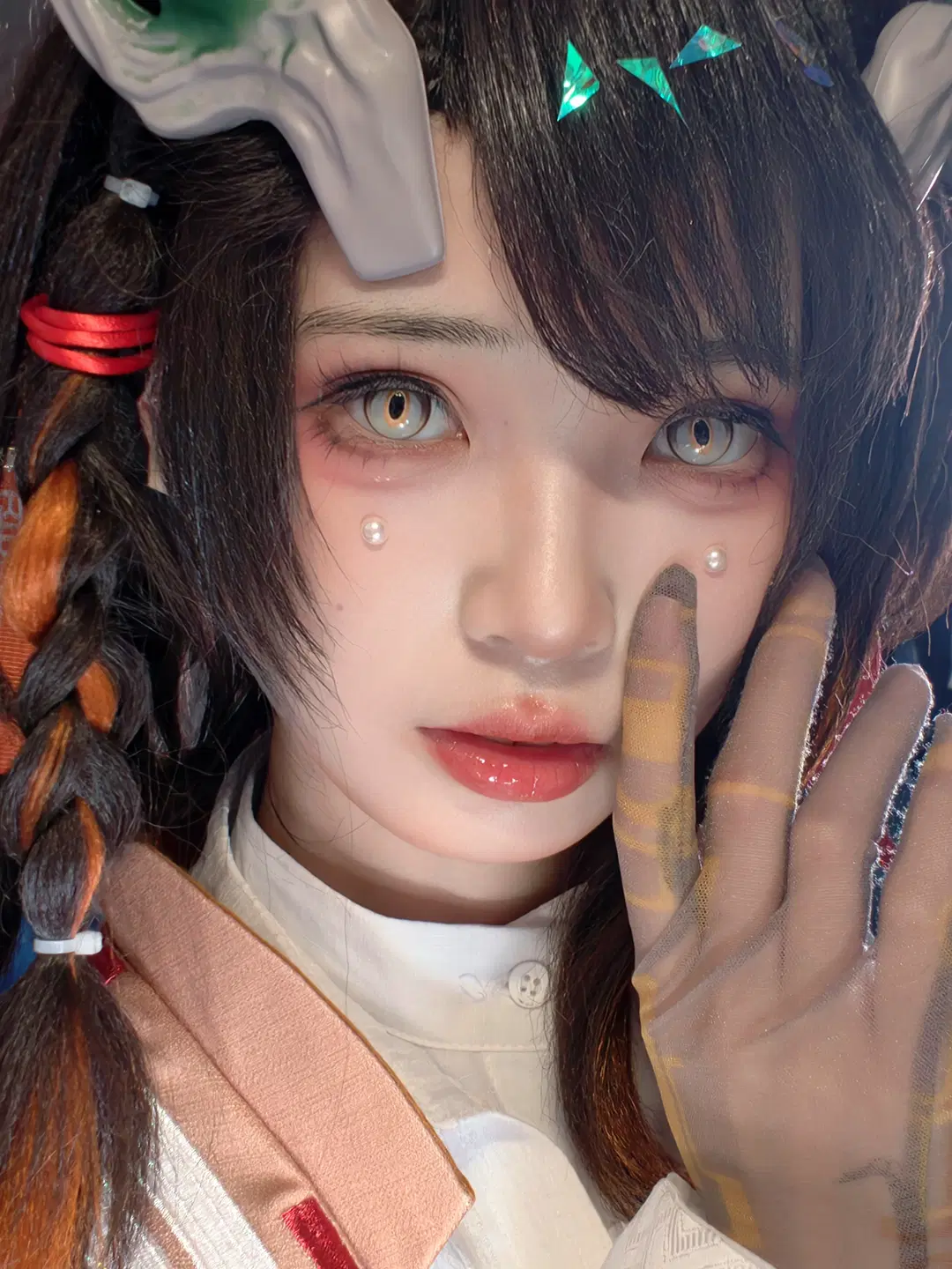 明日方舟, 颉cos, cos美瞳, 次元幻眸, 美瞳分享