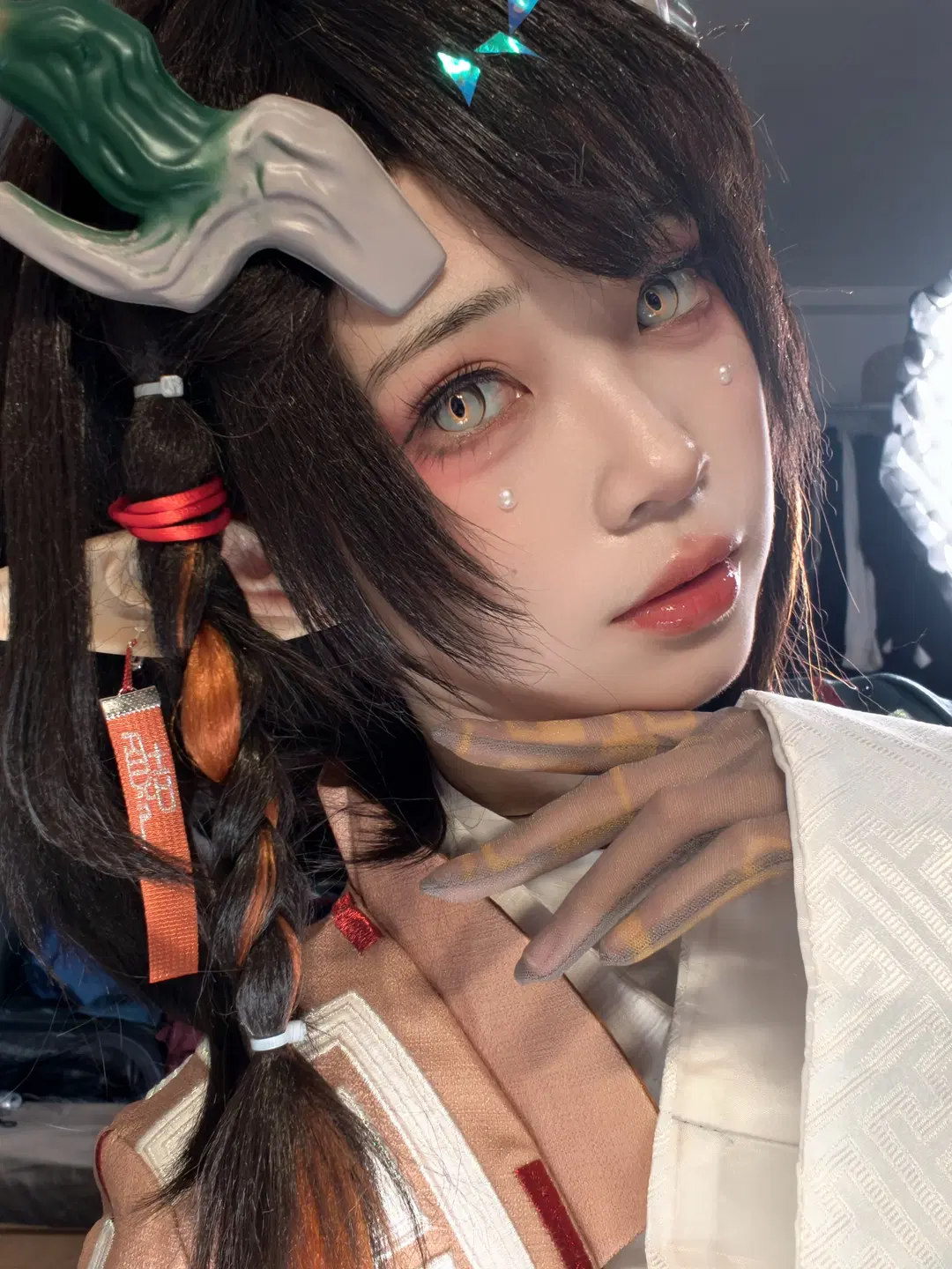 【頡cos】明日方舟神性妝容與還原瞳分享 - 阿蛋阿蛋蛋- - 第3張