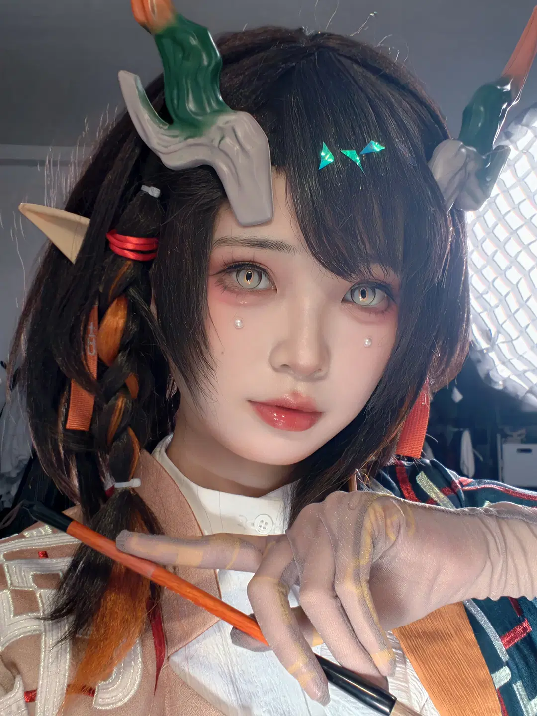 【頡cos】明日方舟神性妝容與還原瞳分享 - 阿蛋阿蛋蛋- - 第4張