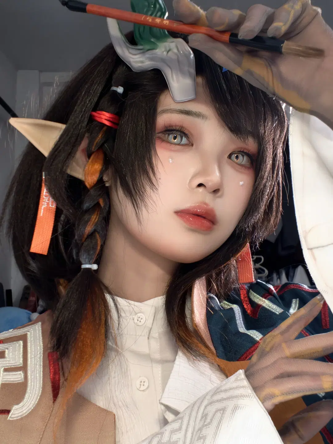 【頡cos】明日方舟神性妝容與還原瞳分享 - 阿蛋阿蛋蛋- - 第6張