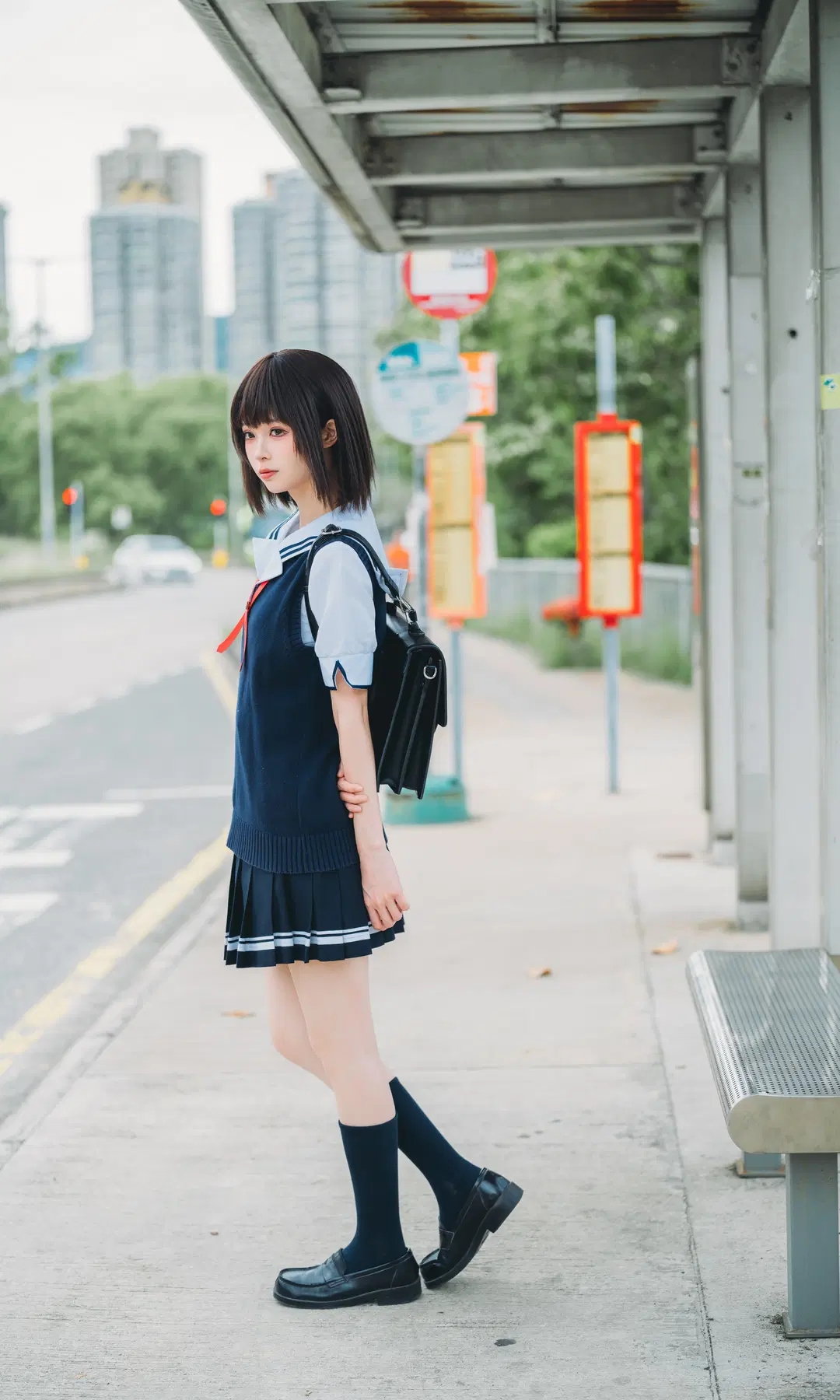 【加藤惠cos】路人女主的养成方法，普通上学路的日常感 - 阿蛋阿蛋蛋- - 第2张