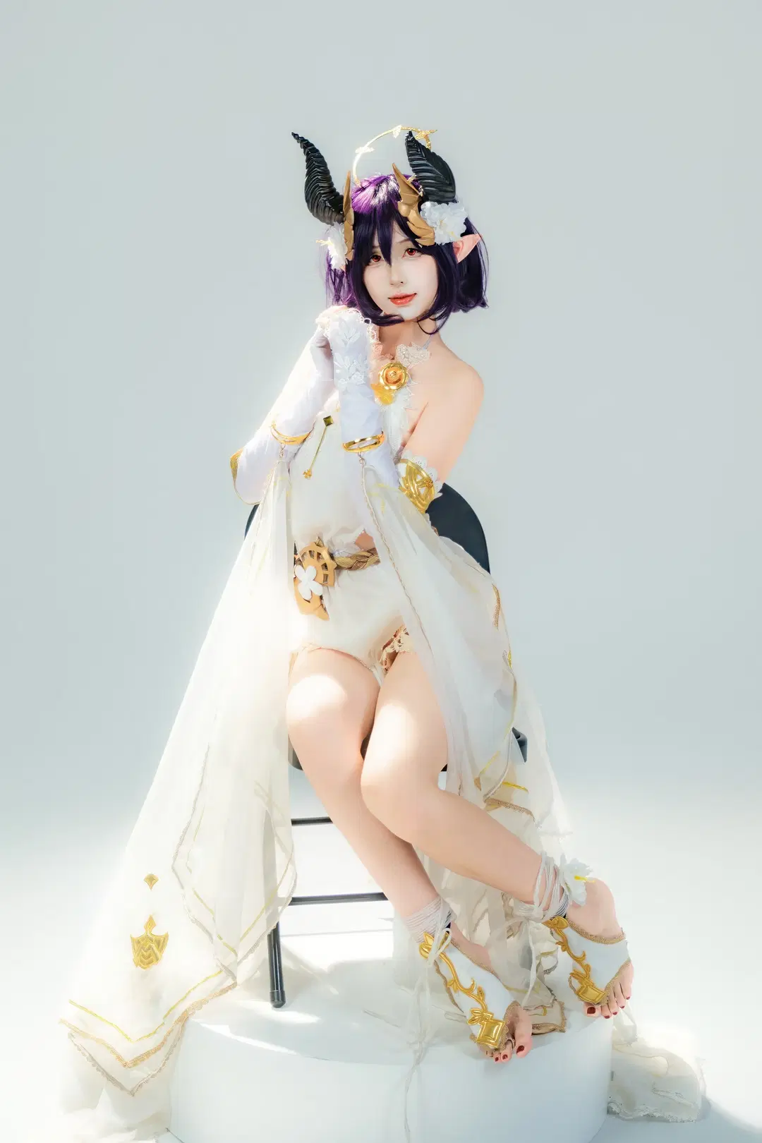 cosplay, 白棚摄影, 碧蓝幻想, 龙姬cos, 古蕾娅