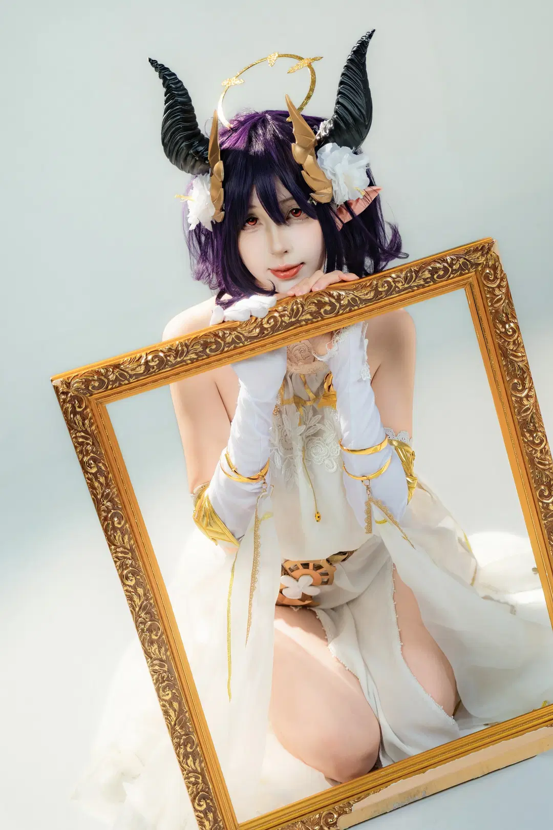 【龙姬cos】碧蓝幻想古蕾娅白棚拍摄记录 - 幻影消失 - 第3张