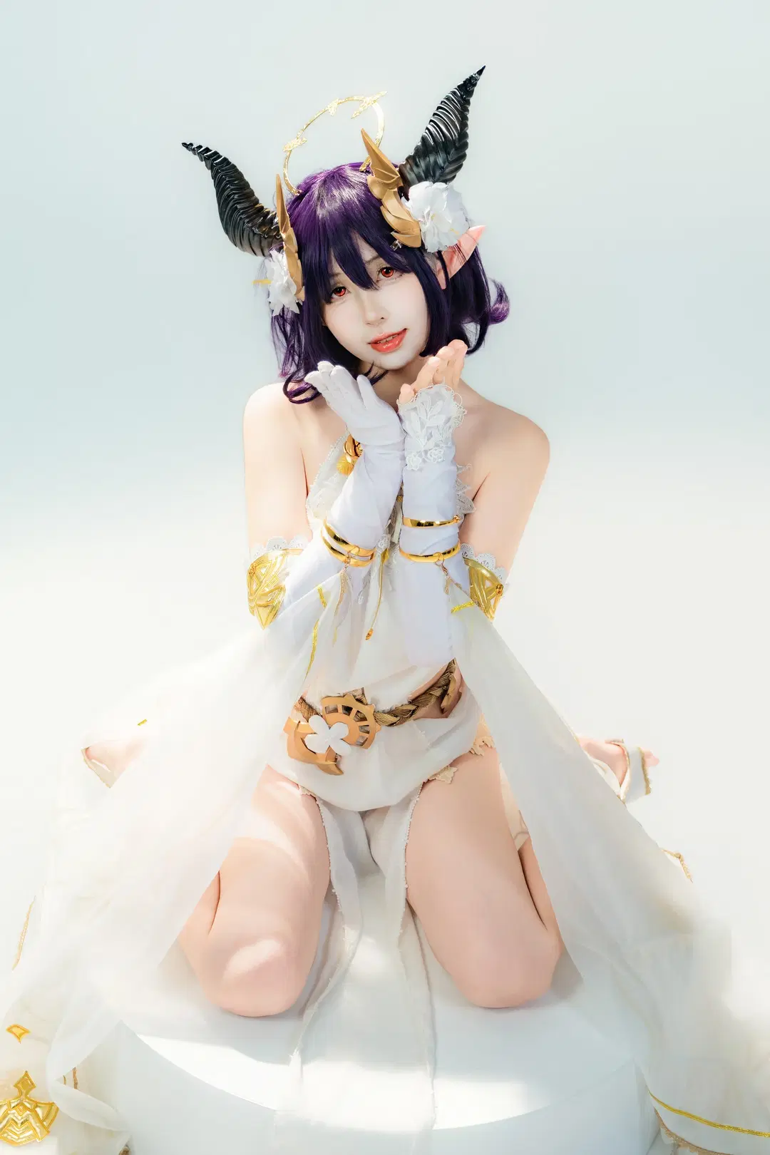 【龙姬cos】碧蓝幻想古蕾娅白棚拍摄记录 - 幻影消失 - 第5张