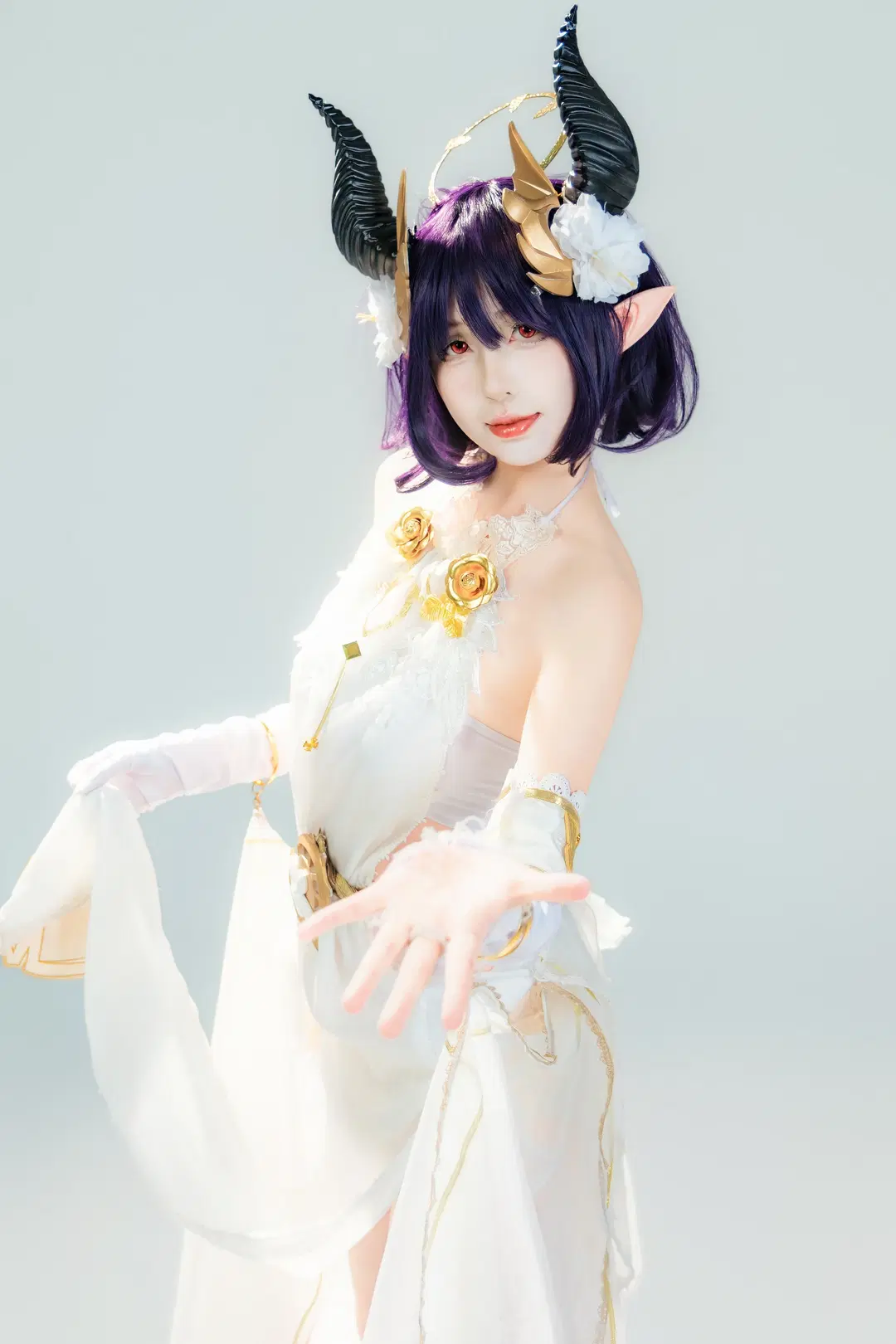 【龙姬cos】碧蓝幻想古蕾娅白棚拍摄记录 - 幻影消失 - 第7张