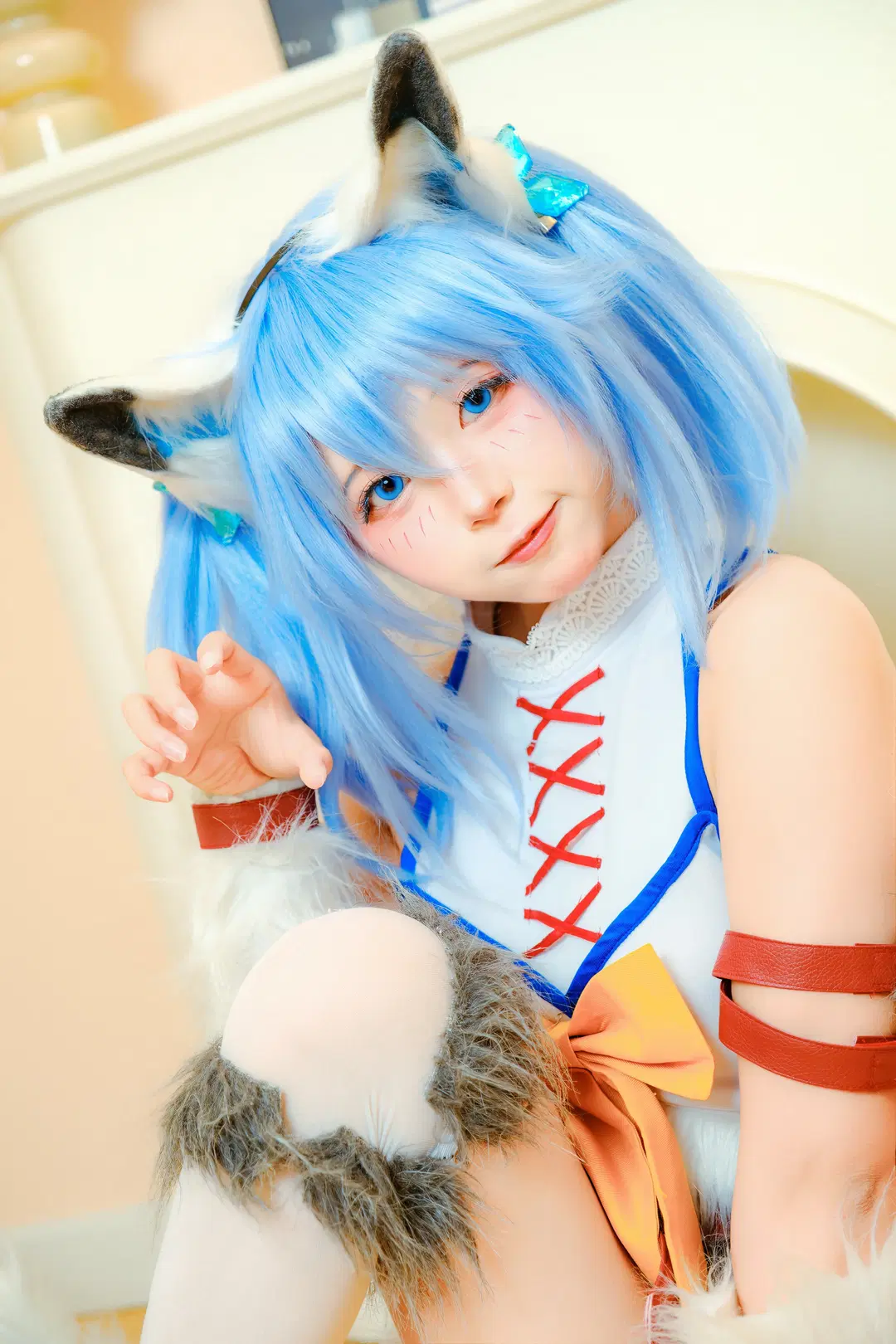 [Setsuna cosplay] Redo of Healer: Kemonomimi girl Bedroom Shoot Log by 幻影消失 - Image 4