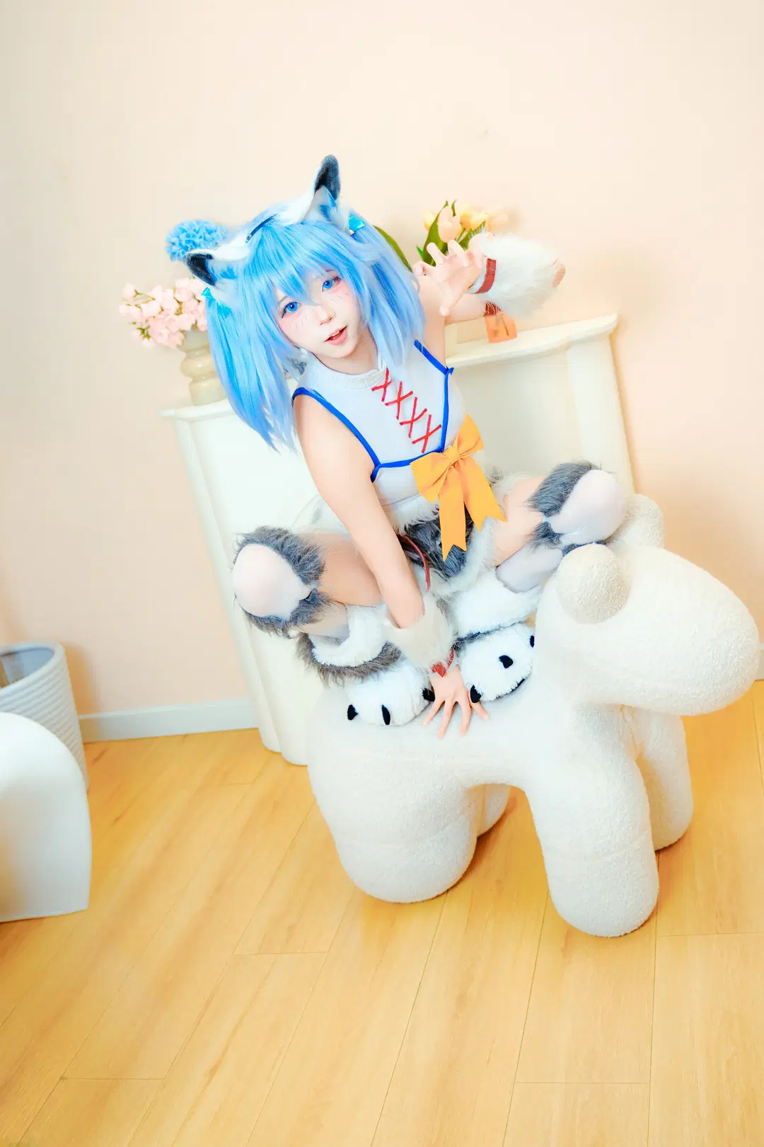 [Setsuna cosplay] Redo of Healer: Kemonomimi girl Bedroom Shoot Log by 幻影消失 - Image 5