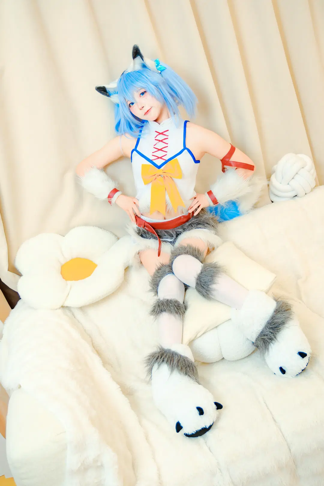 [Setsuna cosplay] Redo of Healer: Kemonomimi girl Bedroom Shoot Log by 幻影消失 - Image 7