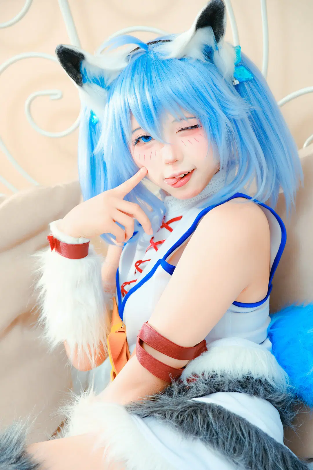 [Setsuna cosplay] Redo of Healer: Kemonomimi girl Bedroom Shoot Log by 幻影消失 - Image 9