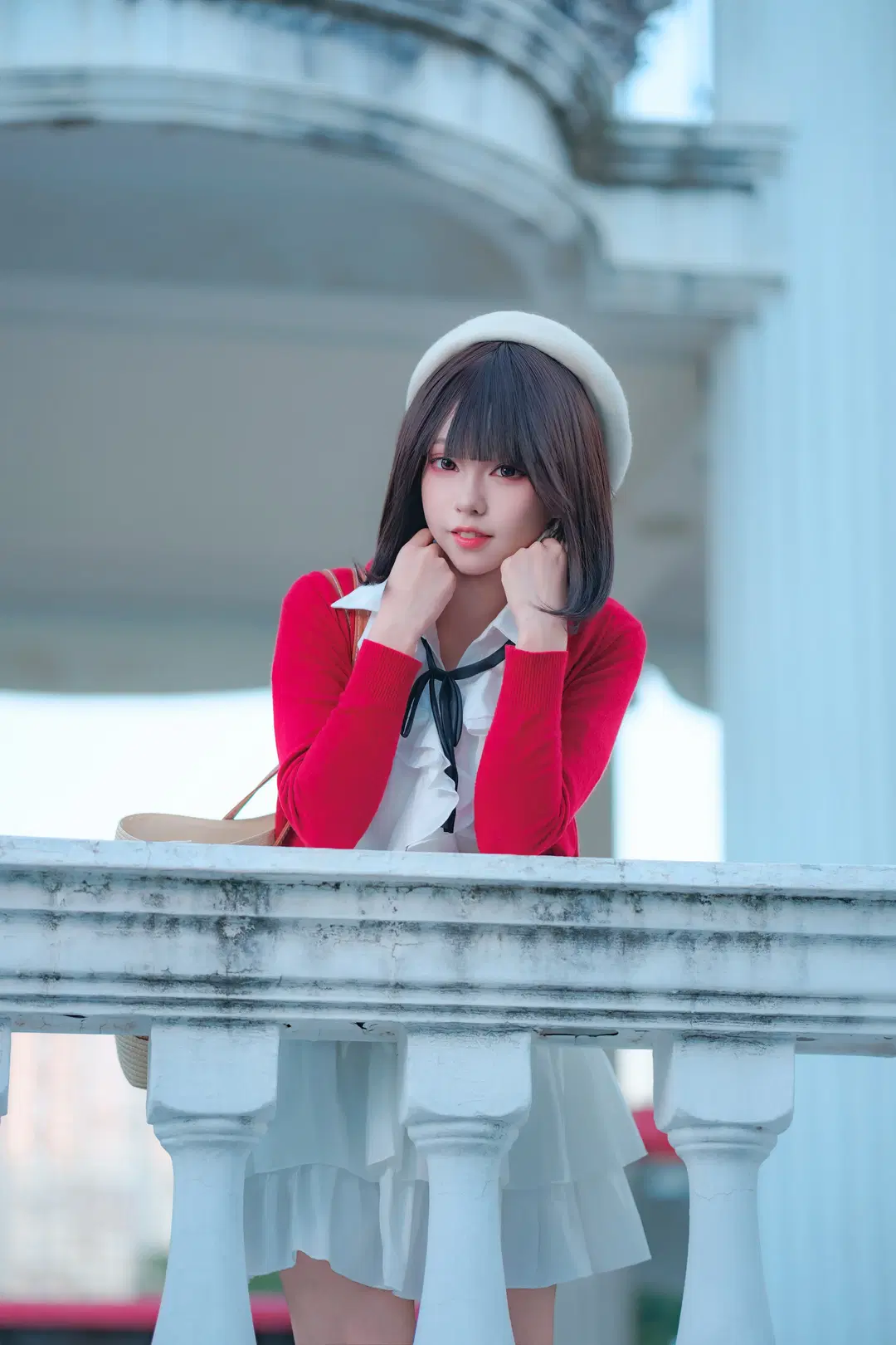 【加藤恵コスプレ】『冴えない彼女の育てかた』朝陽公園の夜景で魅せる「聖人恵」 - 幻影消失 - 10枚目