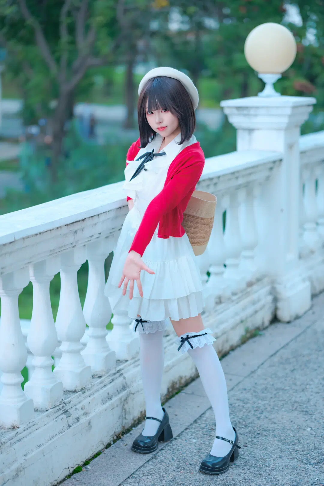 【加藤恵コスプレ】『冴えない彼女の育てかた』朝陽公園の夜景で魅せる「聖人恵」 - 幻影消失 - 11枚目