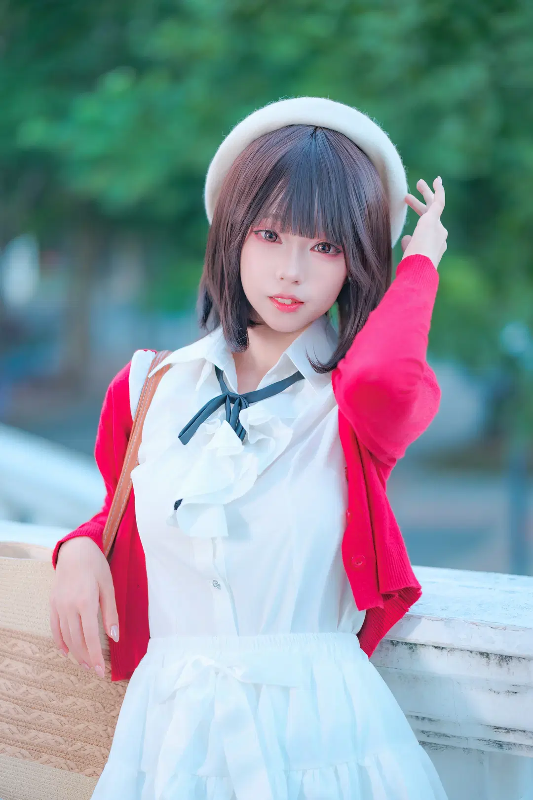 【加藤恵コスプレ】『冴えない彼女の育てかた』朝陽公園の夜景で魅せる「聖人恵」 - 幻影消失 - 6枚目