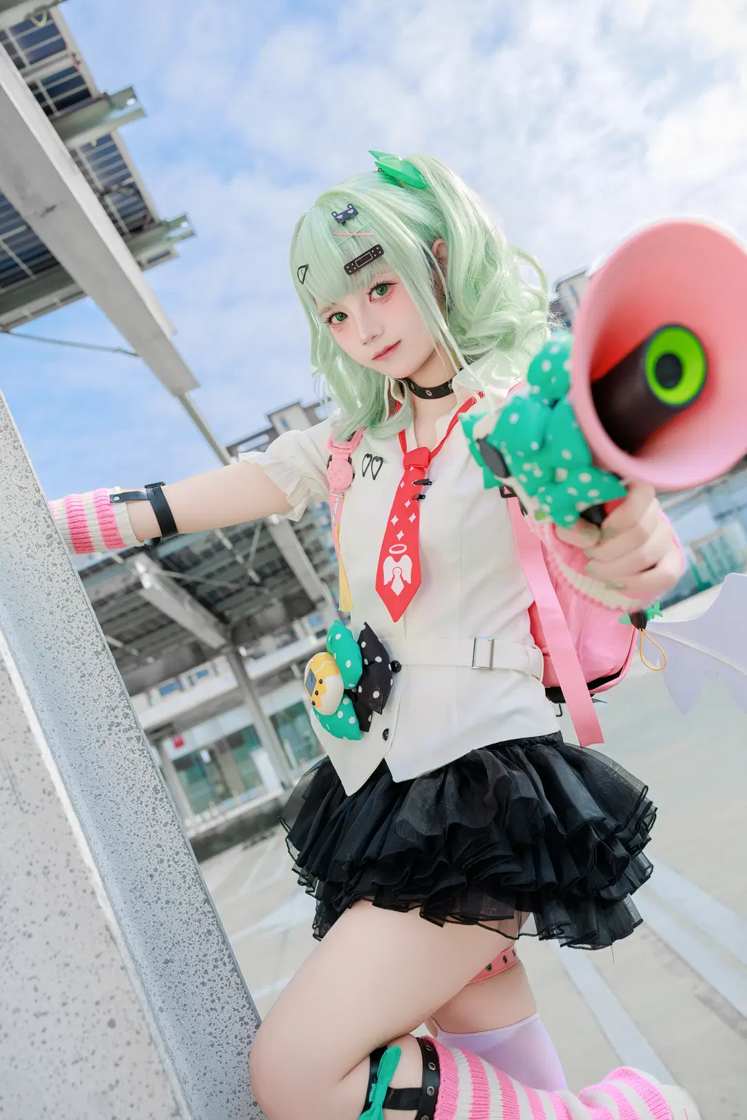 【千夏cos】绝区零妄想天使的街头应援 - 韩fufufu - 第3张