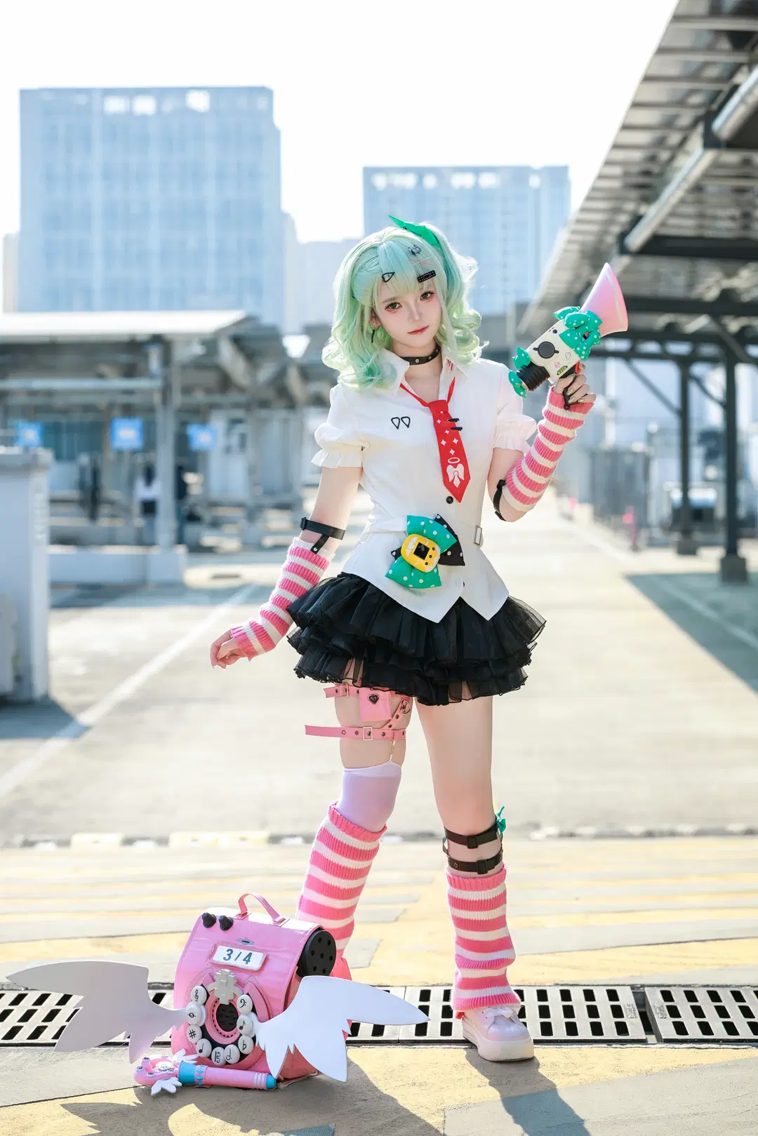【千夏cos】绝区零妄想天使的街头应援 - 韩fufufu - 第4张