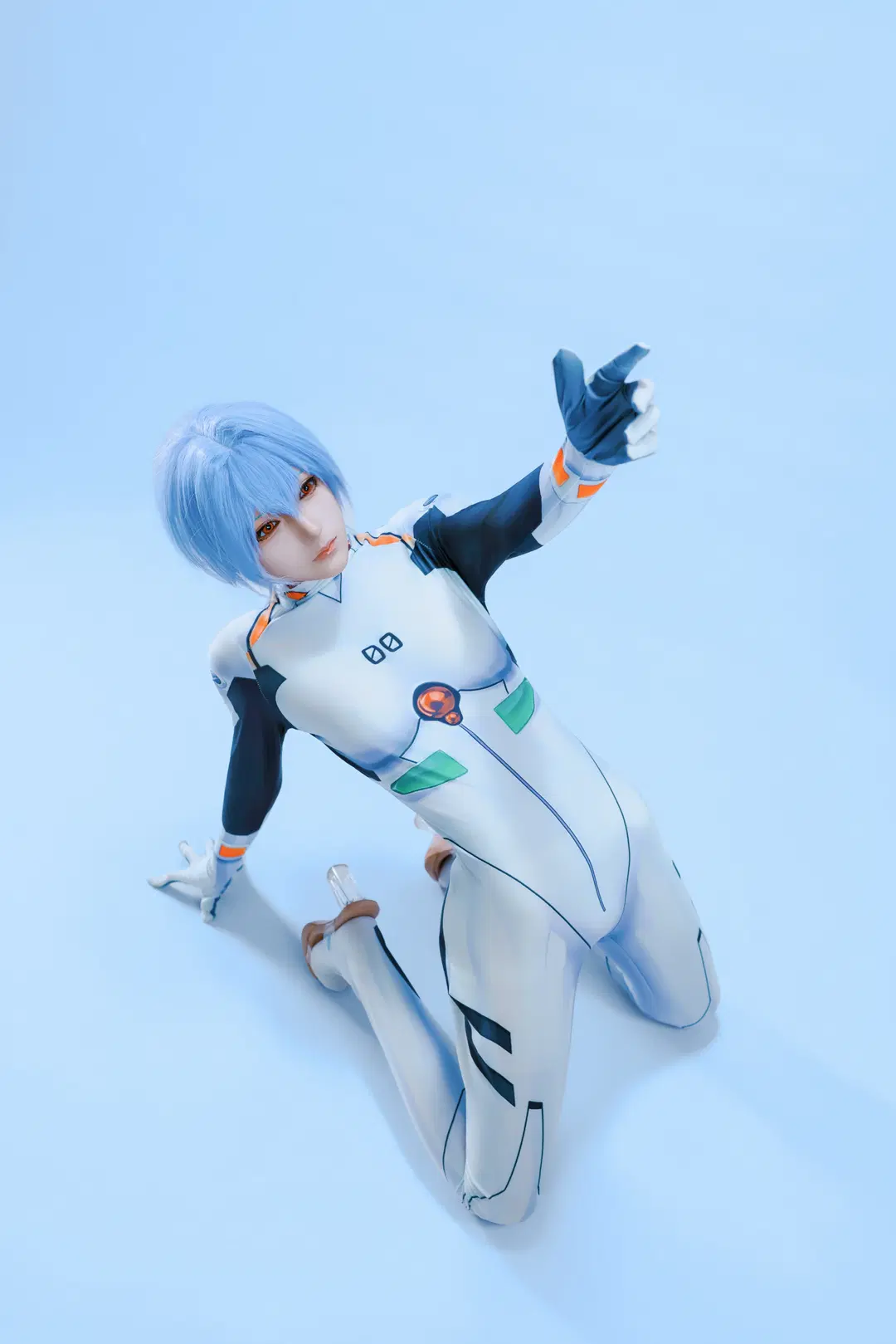 【綾波レイコスプレ】『新世紀エヴァンゲリオン』：清冷な操縦士の絶対領域を捉えた記録 - Relike雨落（接后期） - 3枚目