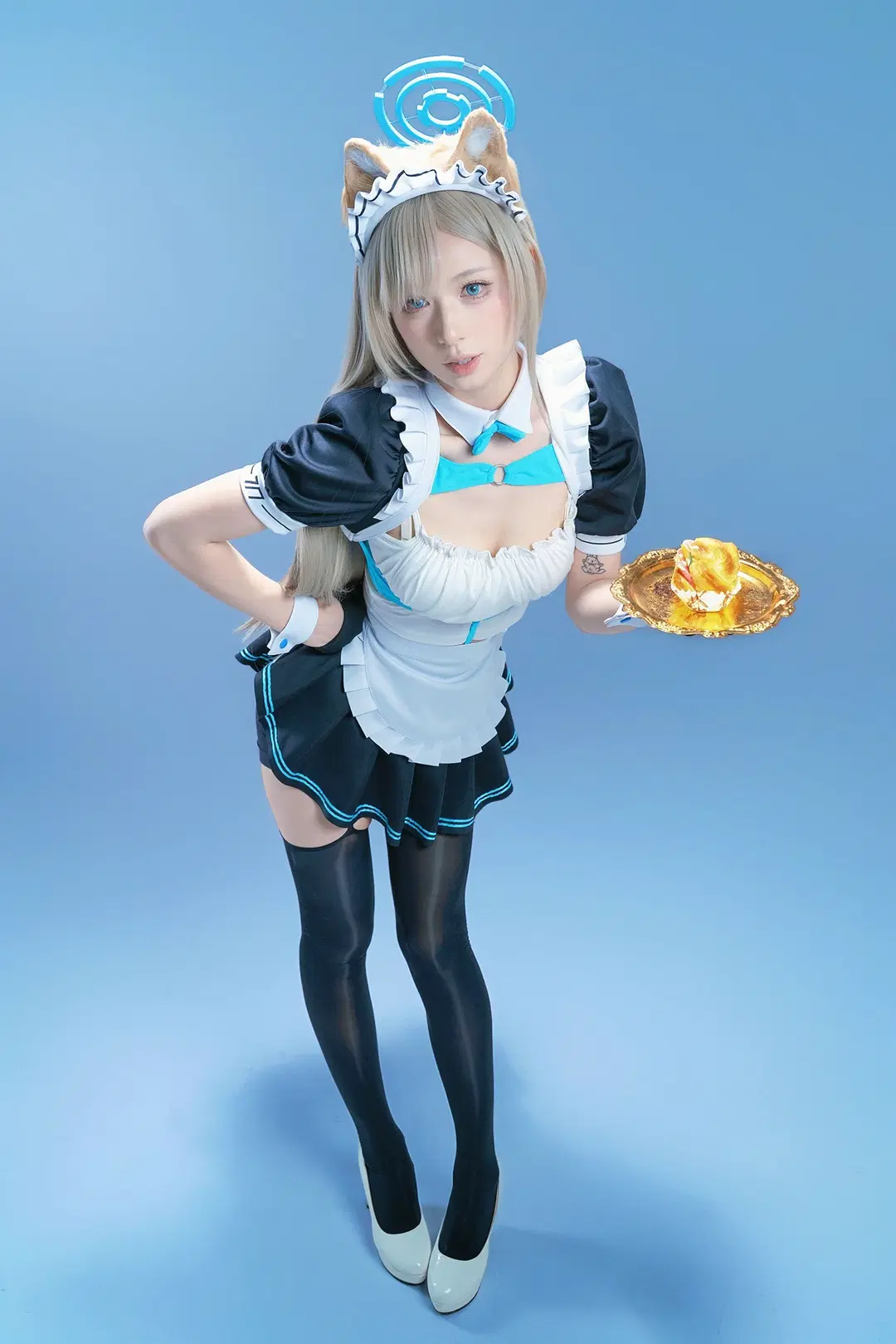 【ブルーアーカイブ】先生専属のメイド服プリン、召し上がれ - Relike雨落（接后期） - 3枚目