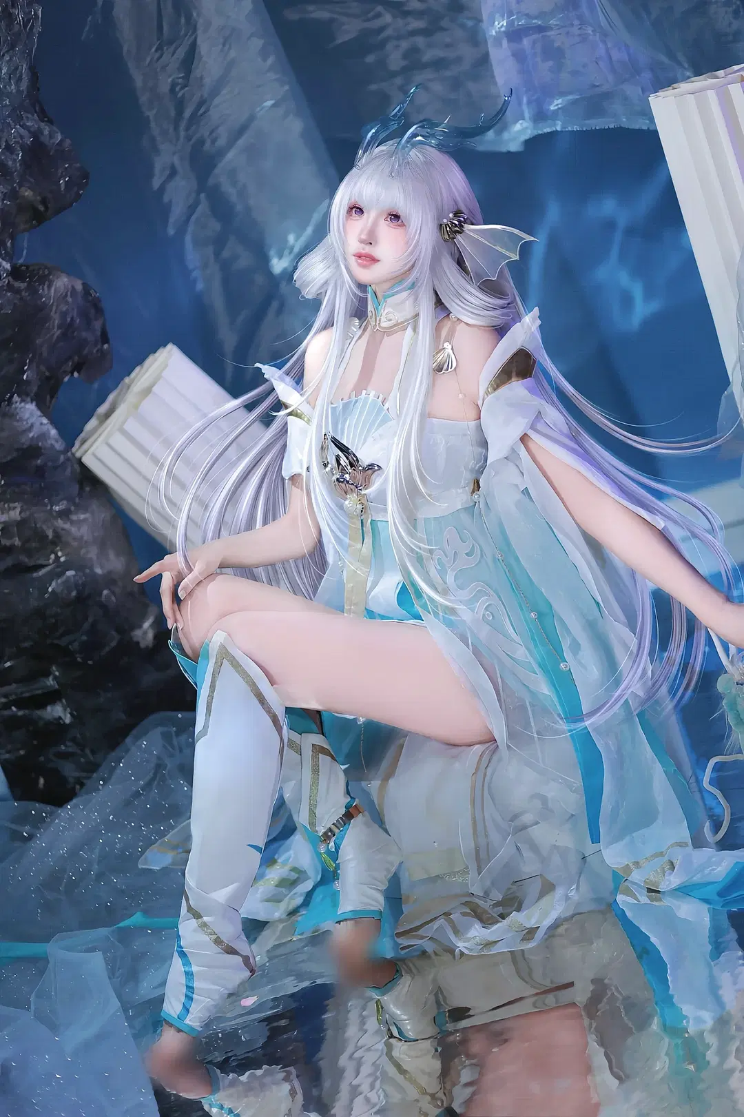 オナー・オブ・キングス, 二次元コスプレ, 西施コスプレ, 游龍清影, 反重力ウィッグ