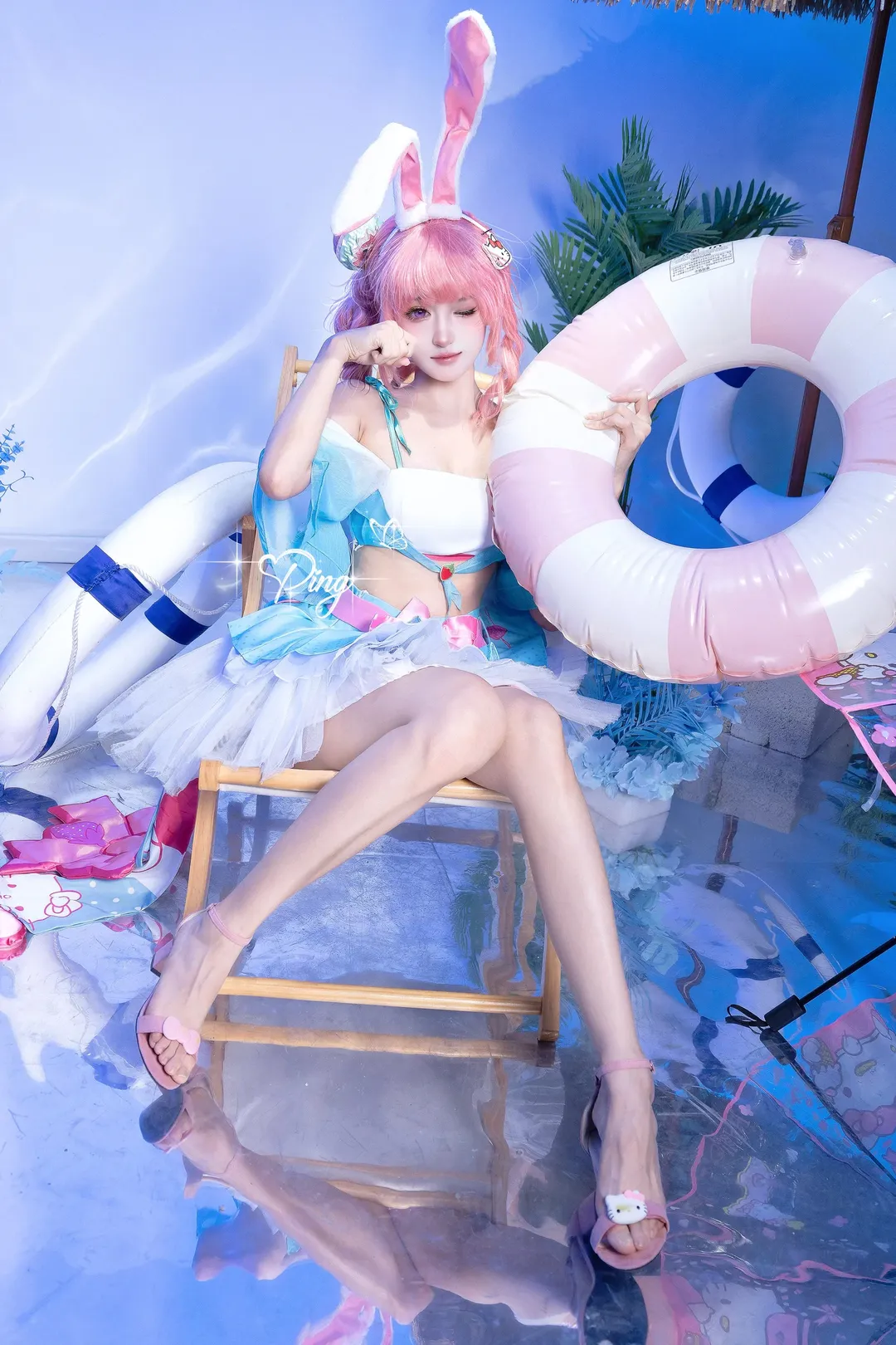 王者荣耀, 公孙离cos, 公孙离蜜橘之夏, 公孙离HelloKitty, 阿离 - 第3张