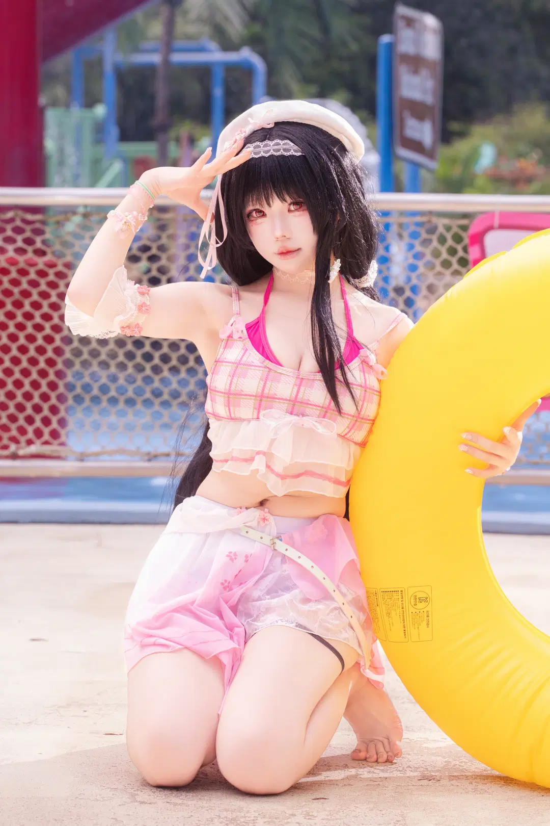 【千咲cos】长隆水上乐园的夏日鸣潮之旅 - 桌了个子（摄影版） - 第3张