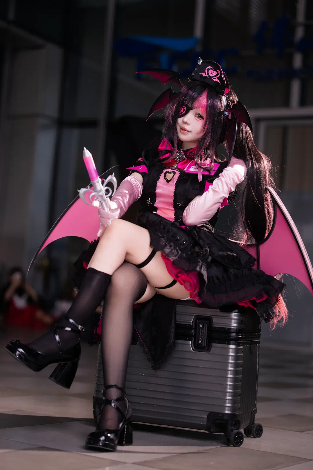 コスプレ, アズールレーン, ゴシック風, 黒ストッキング, CPG08