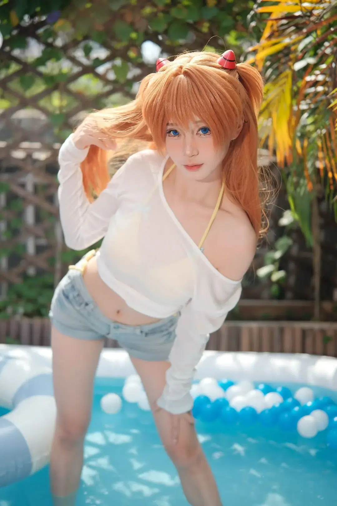 【明日香cos】新世纪福音战士夏日泳装拍摄记录 - 江城 - 第6张