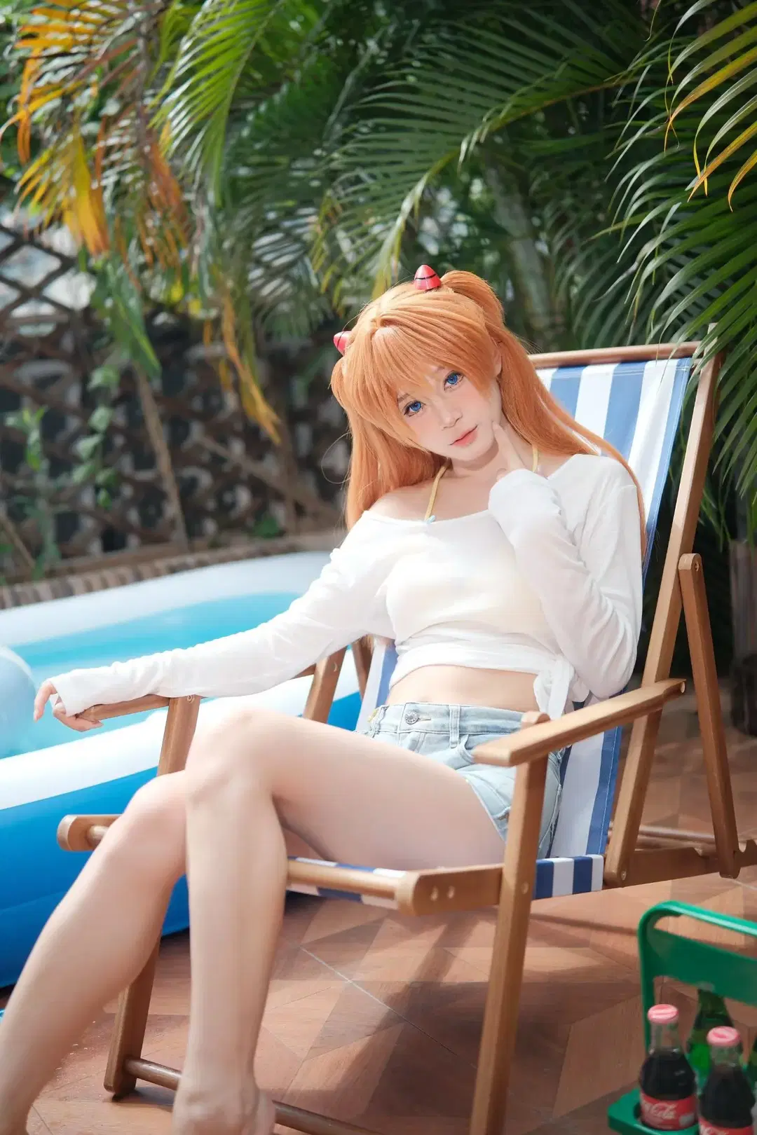 【明日香cos】新世纪福音战士夏日泳装拍摄记录 - 江城 - 第7张