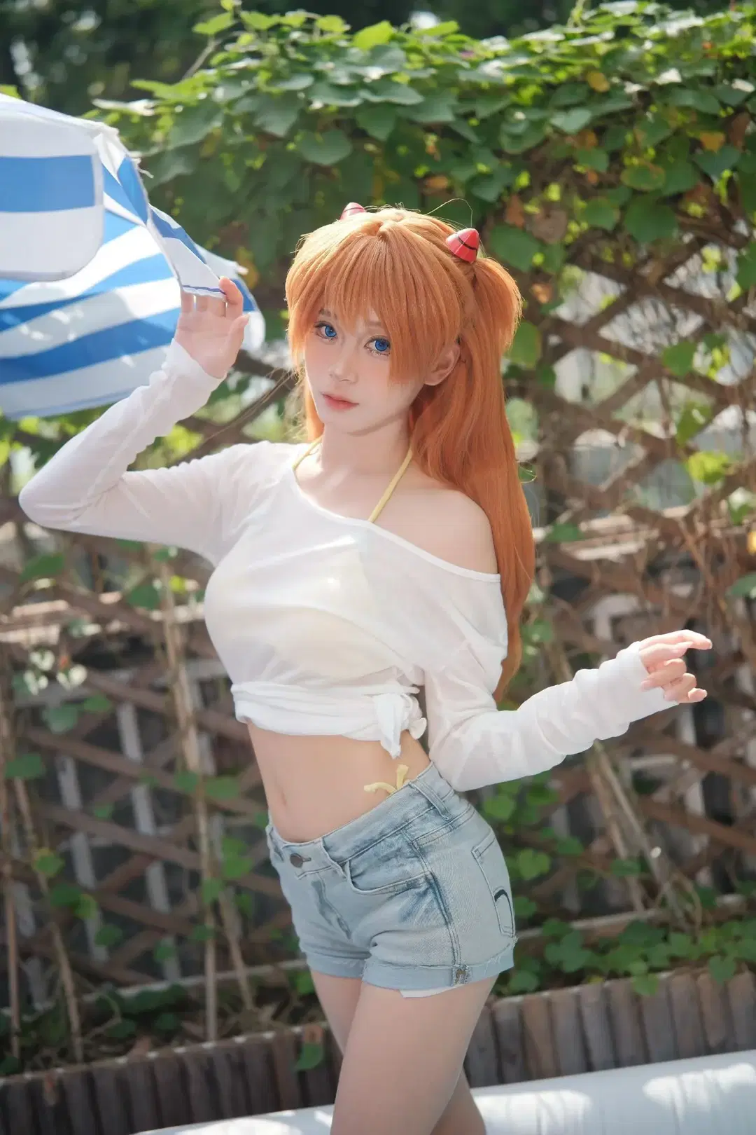 【明日香cos】新世纪福音战士夏日泳装拍摄记录 - 江城 - 第9张