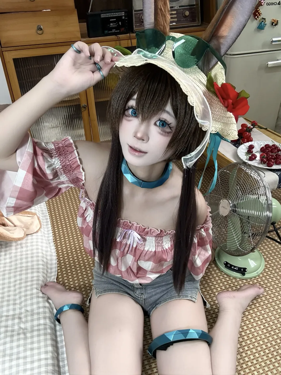 夏日穿搭, 阿米娅cos, 元气少女, 兔耳少女, 复古家居 - 第5张