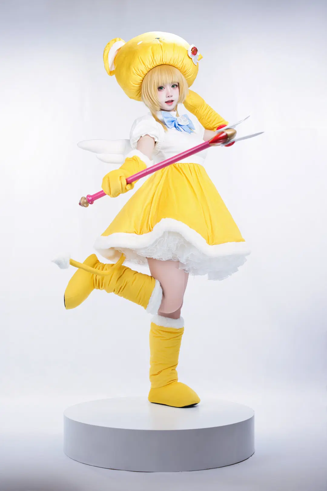Cardcaptor Sakura, Anime cosplay, Kinomoto Sakura cosplay, Tomoyo photography, Mascot costume