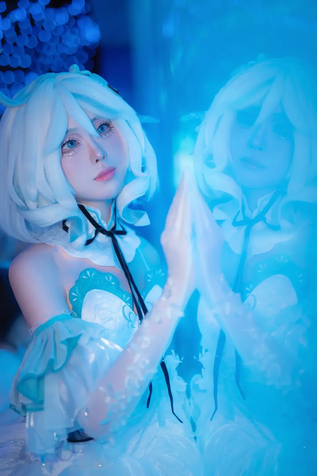 【芙宁娜cos】原神水族馆与青岛海边正片，我的故事已然落幕 - mile7758 - 第7张