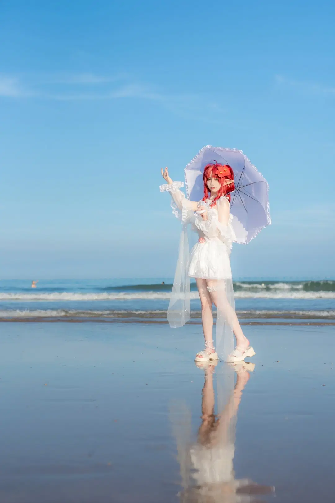 明日方舟桃金娘cos，夏日海邊的度假時光 - mile7758 - 第7張