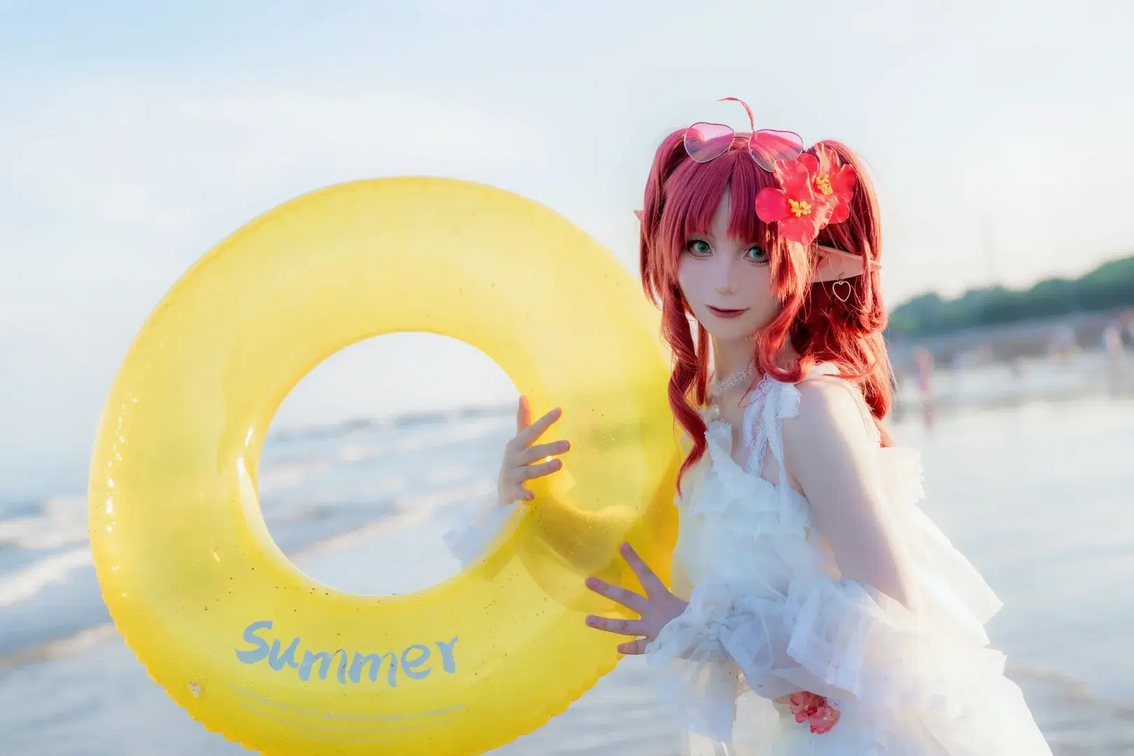 明日方舟桃金娘cos，夏日海邊的度假時光 - mile7758 - 第8張