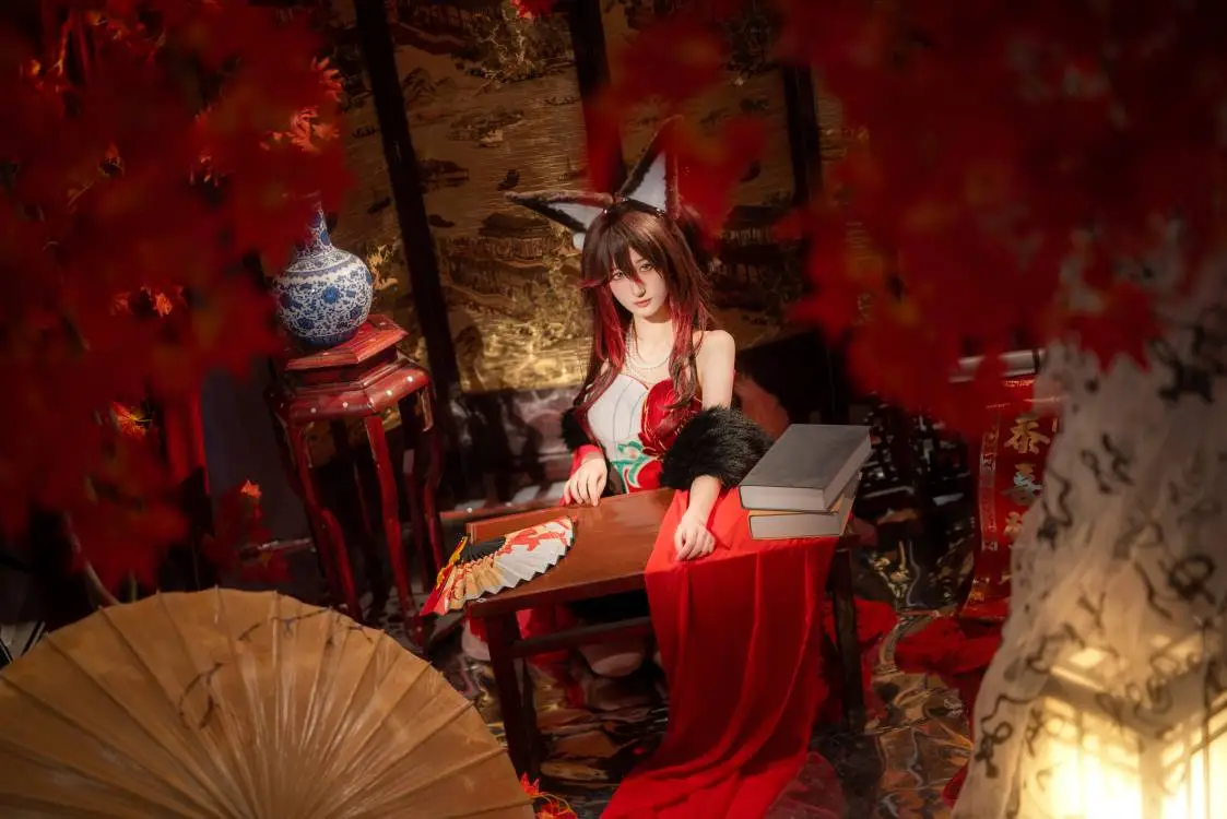 [Tingyun cosplay] Honkai: Star Rail New Year Red Maple Themed Photoshoot by mile7758 - Image 6