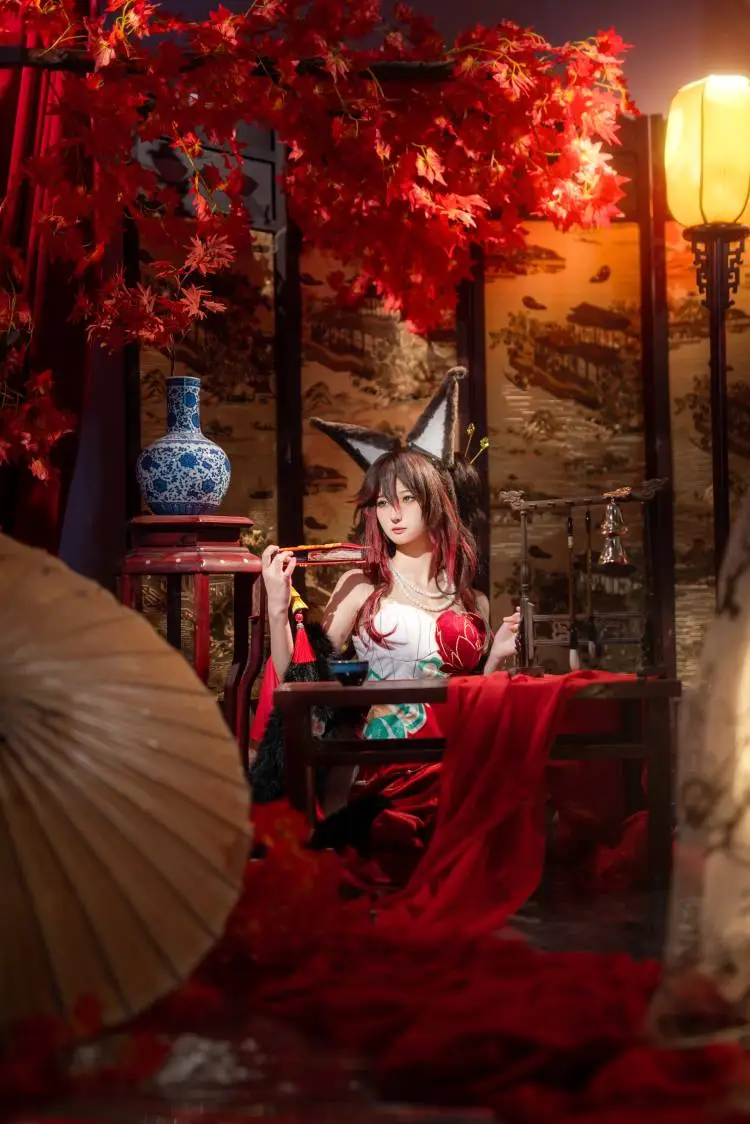 [Tingyun cosplay] Honkai: Star Rail New Year Red Maple Themed Photoshoot by mile7758 - Image 7