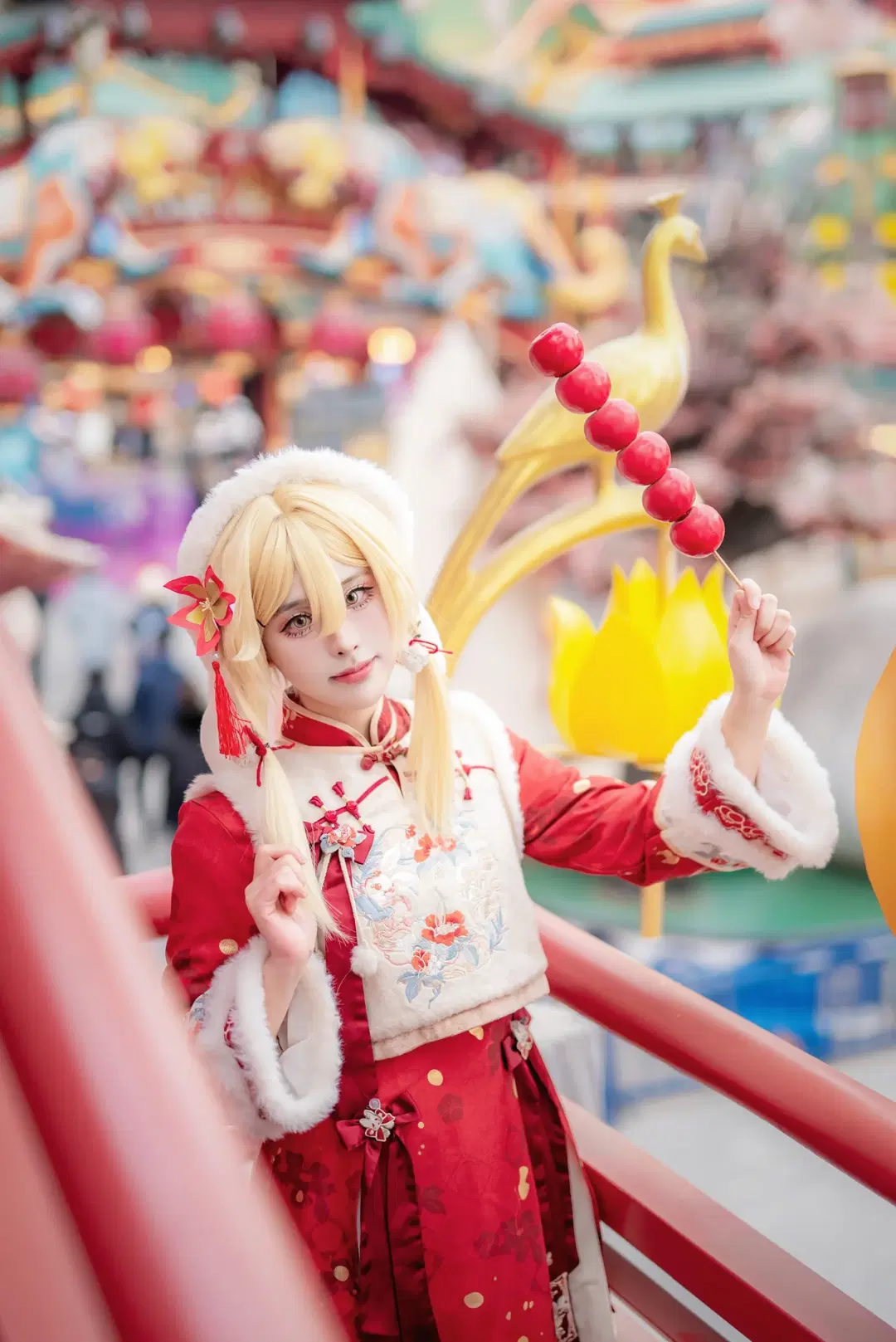 【蛍 コスプレ】『原神』冬の中国風スタイル、青島の屋外コスプレ撮影記録 - mile7758 - 3枚目
