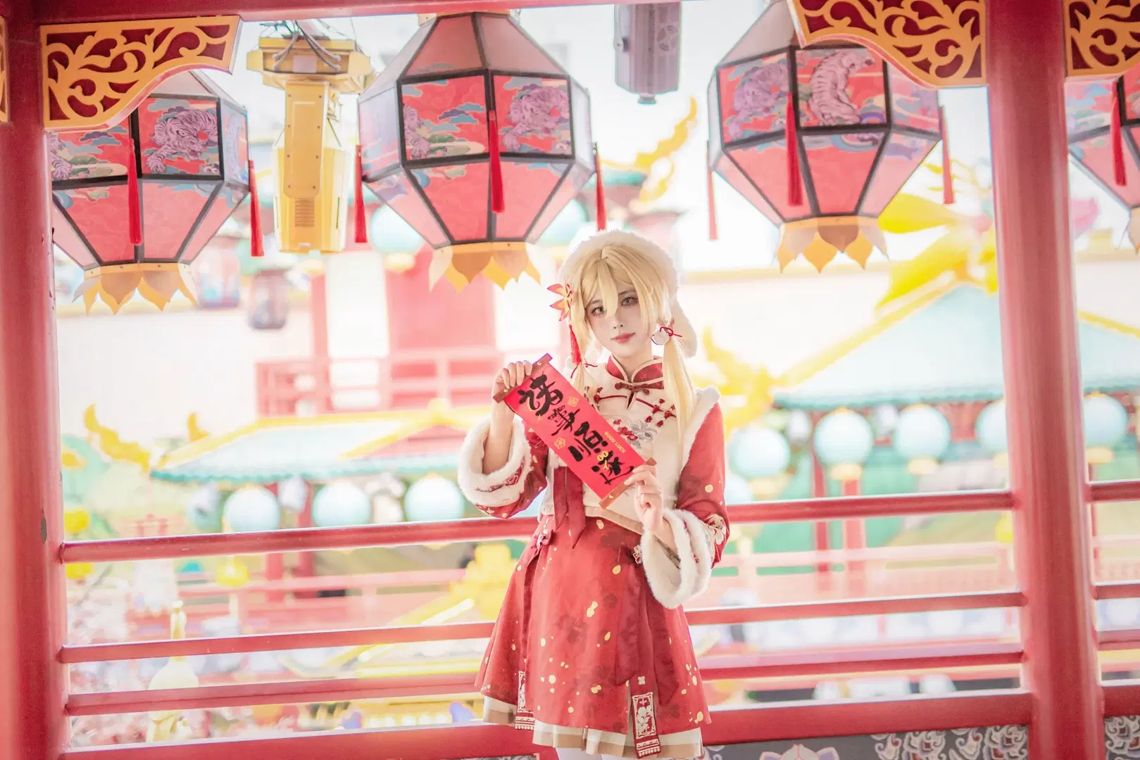 【蛍 コスプレ】『原神』冬の中国風スタイル、青島の屋外コスプレ撮影記録 - mile7758 - 4枚目