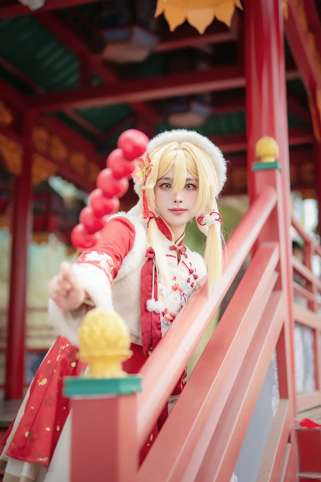 【蛍 コスプレ】『原神』冬の中国風スタイル、青島の屋外コスプレ撮影記録 - mile7758 - 5枚目