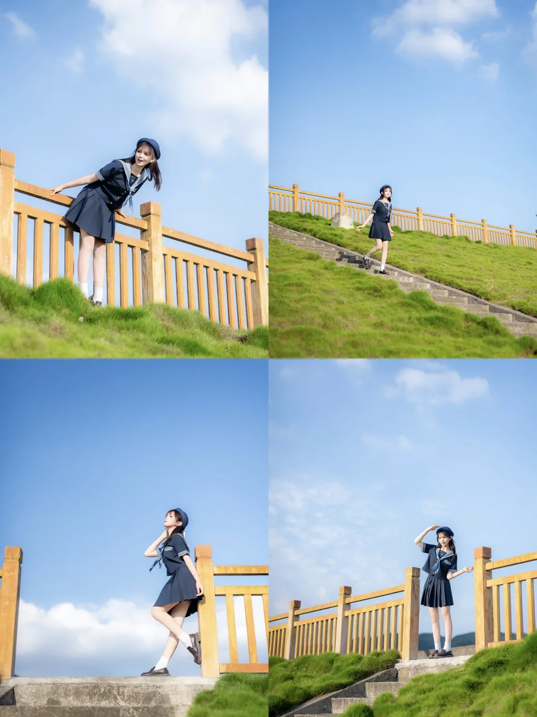 Portrait photography, Chongqing photoshoot booking, Japanese style photography, White tights cosplay, Photography location sharing - Image 5