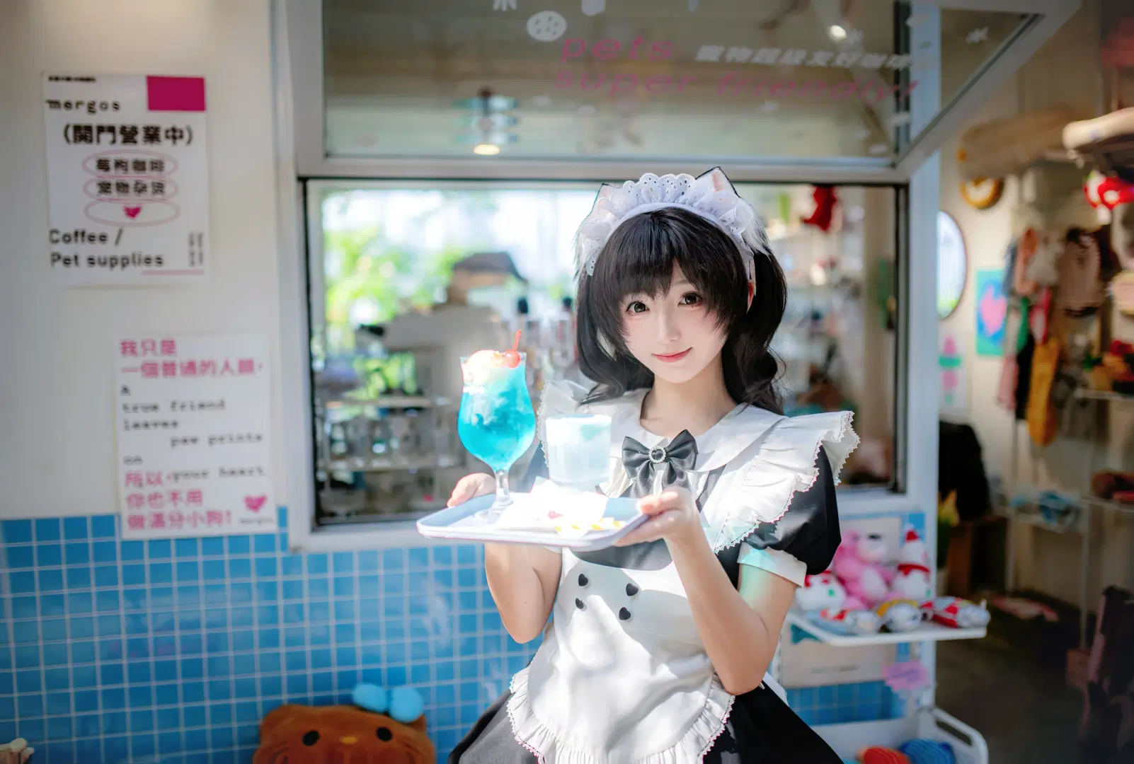 Shot a Black-and-White Maid outfit Anime-style photography Set in Chongqing by mile7758 - Image 4