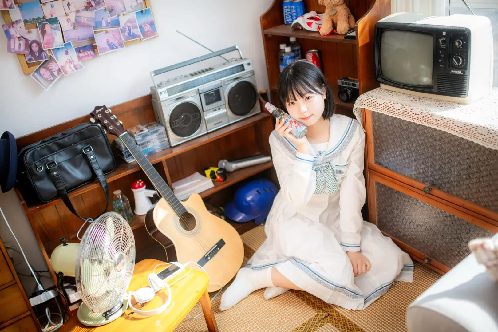 宅家日記錄這套日系JK水手服寫真 - mile7758 - 第6張