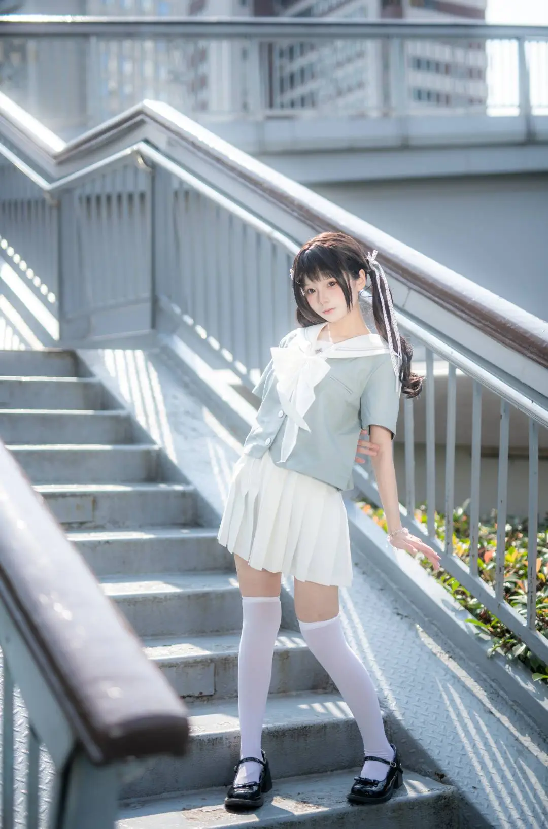 cosplay, 白丝, 水手服, 日系JK, 上海街拍