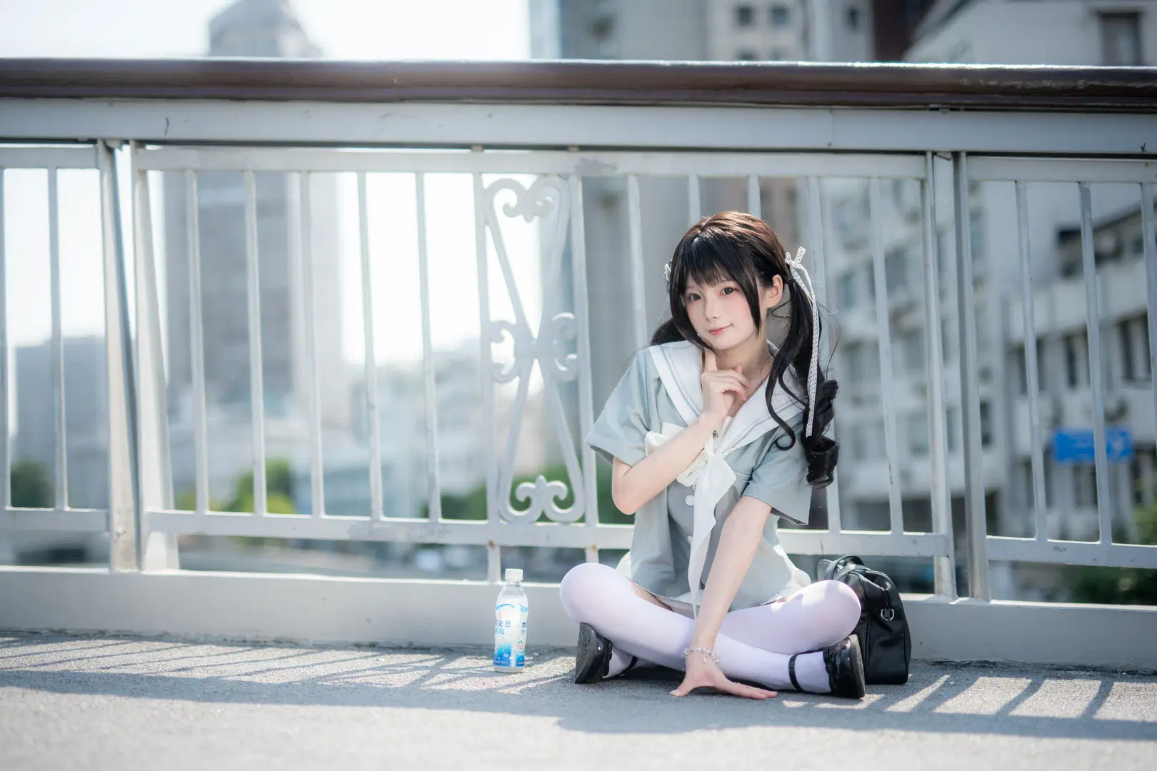 入夏的日系JK水手服白丝写真 - mile7758 - 第4张